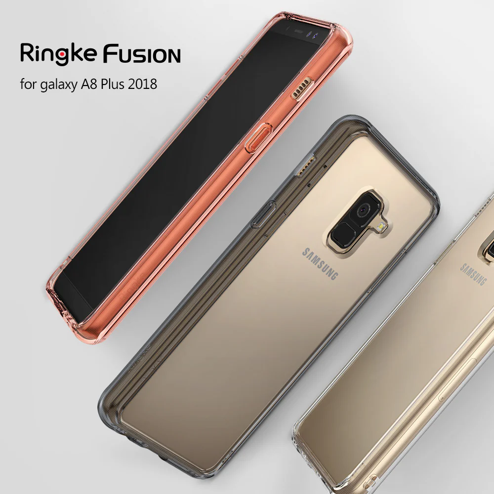 Galaxy A8 Plus (2018) Case | Fusion - Smoke Black - Image 2