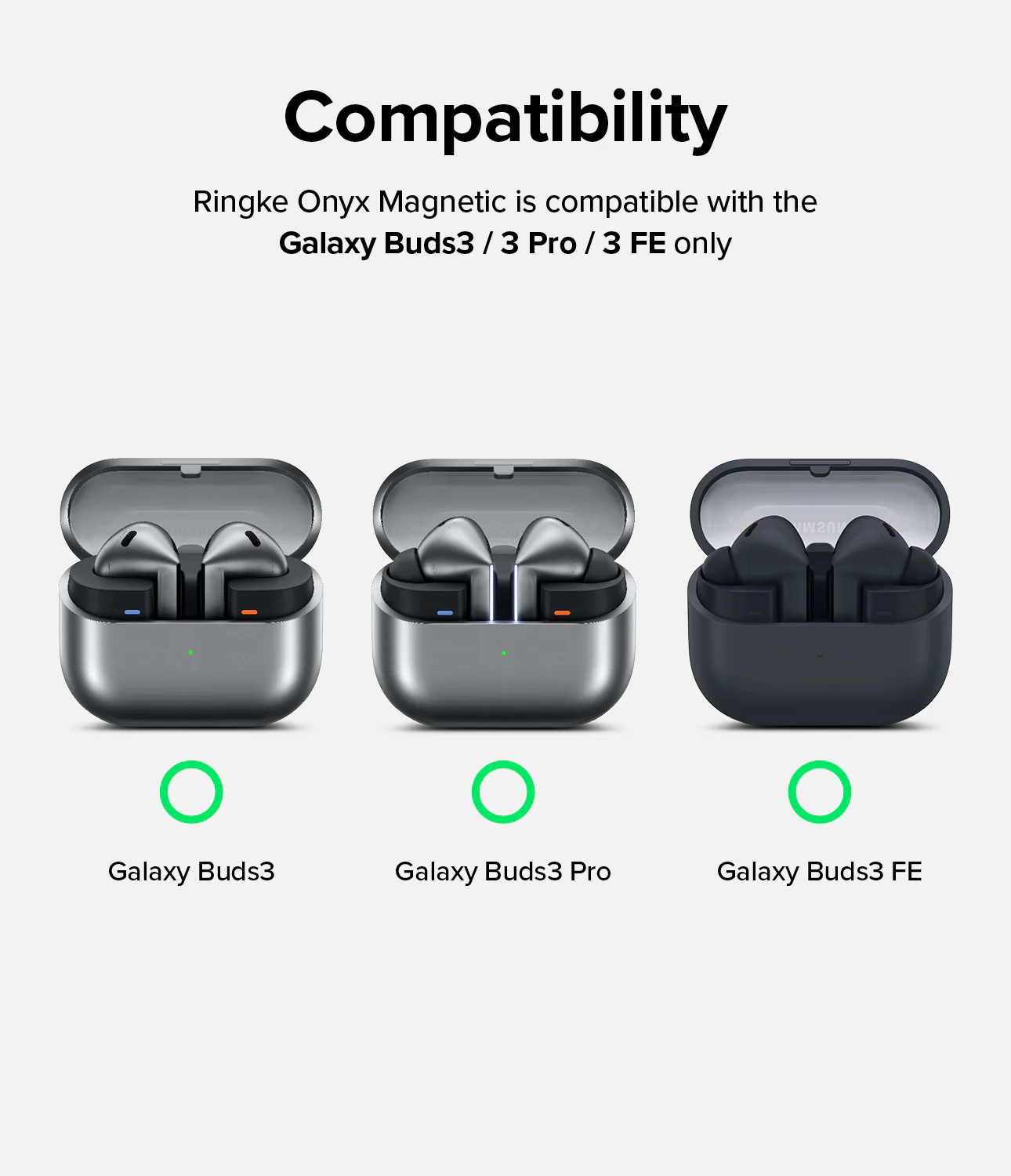 Galaxy Buds 3 Pro / 3 / 3 FE | Onyx Magnetic - Image 35