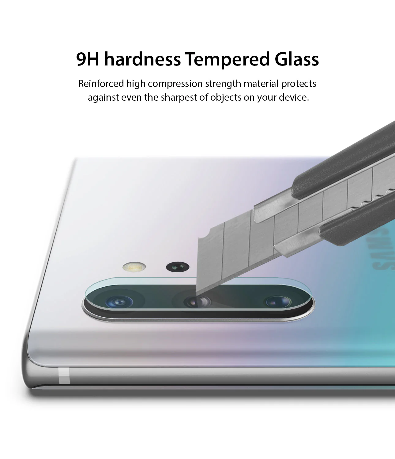 Galaxy Note 10 / 10 Plus Camera Protector | Invisible Defender Glass - Image 7