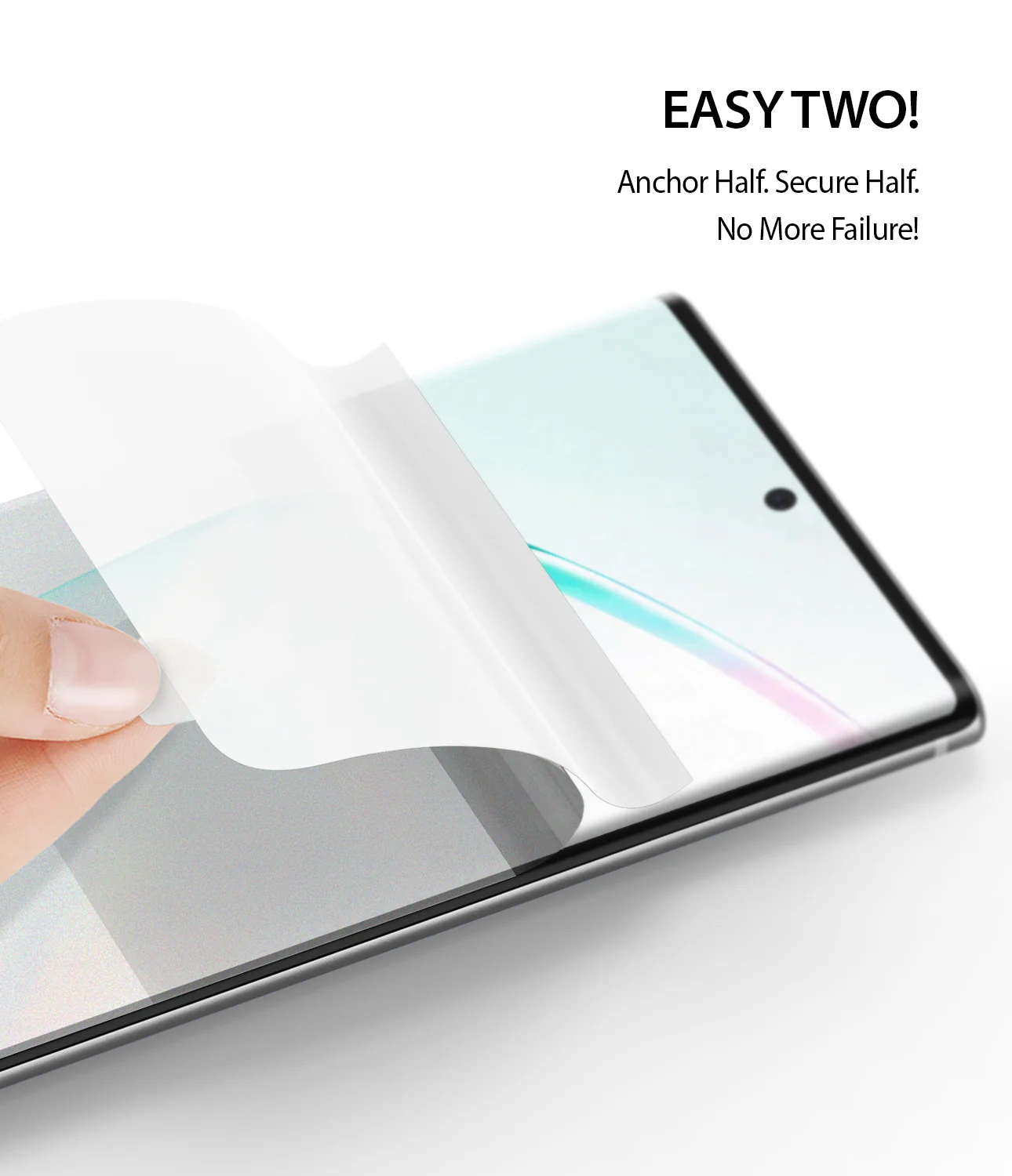 Galaxy Note 10 Screen Protector | Dual Easy Film - Image 4
