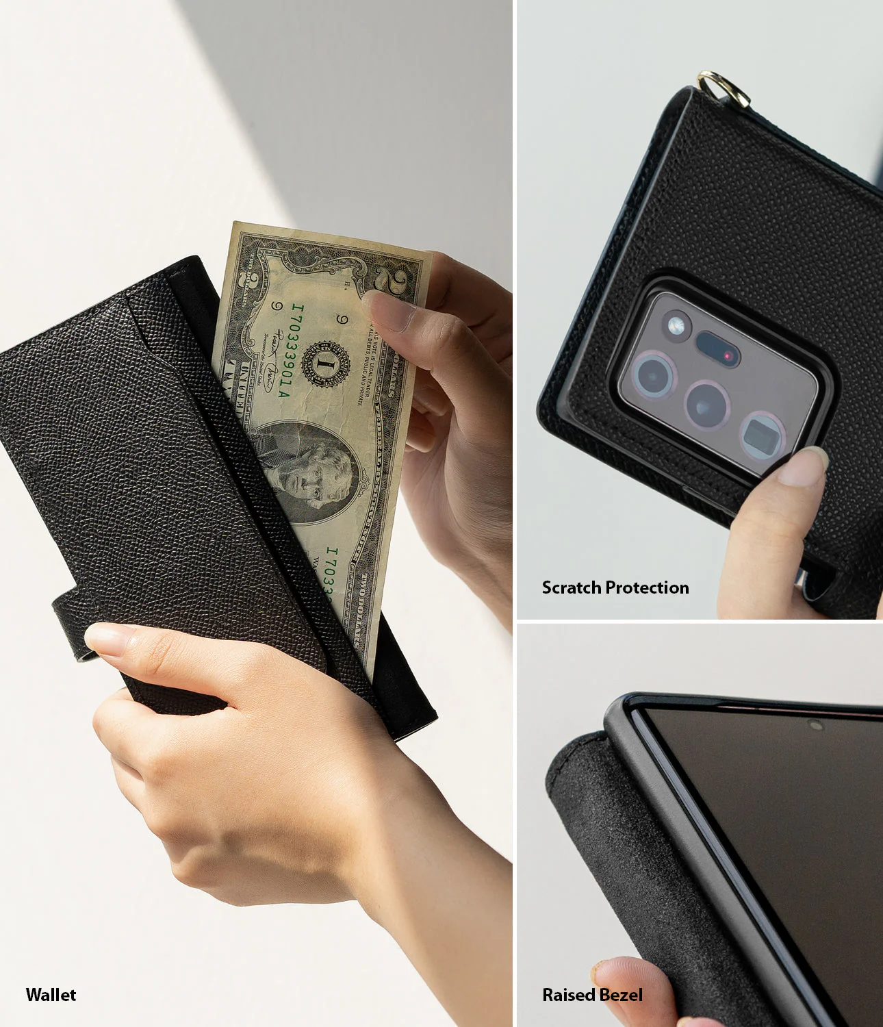 Galaxy Note 20 Ultra Case | Folio Signature Black - Image 7