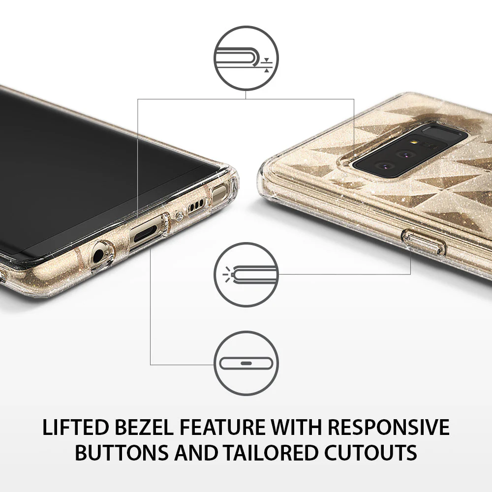 Galaxy Note 8 Case | Air Prism Glitter - Image 4