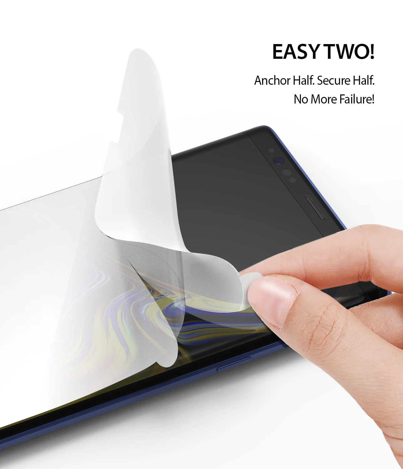 Galaxy Note 9 Screen Protector | Dual Easy Film - Image 5