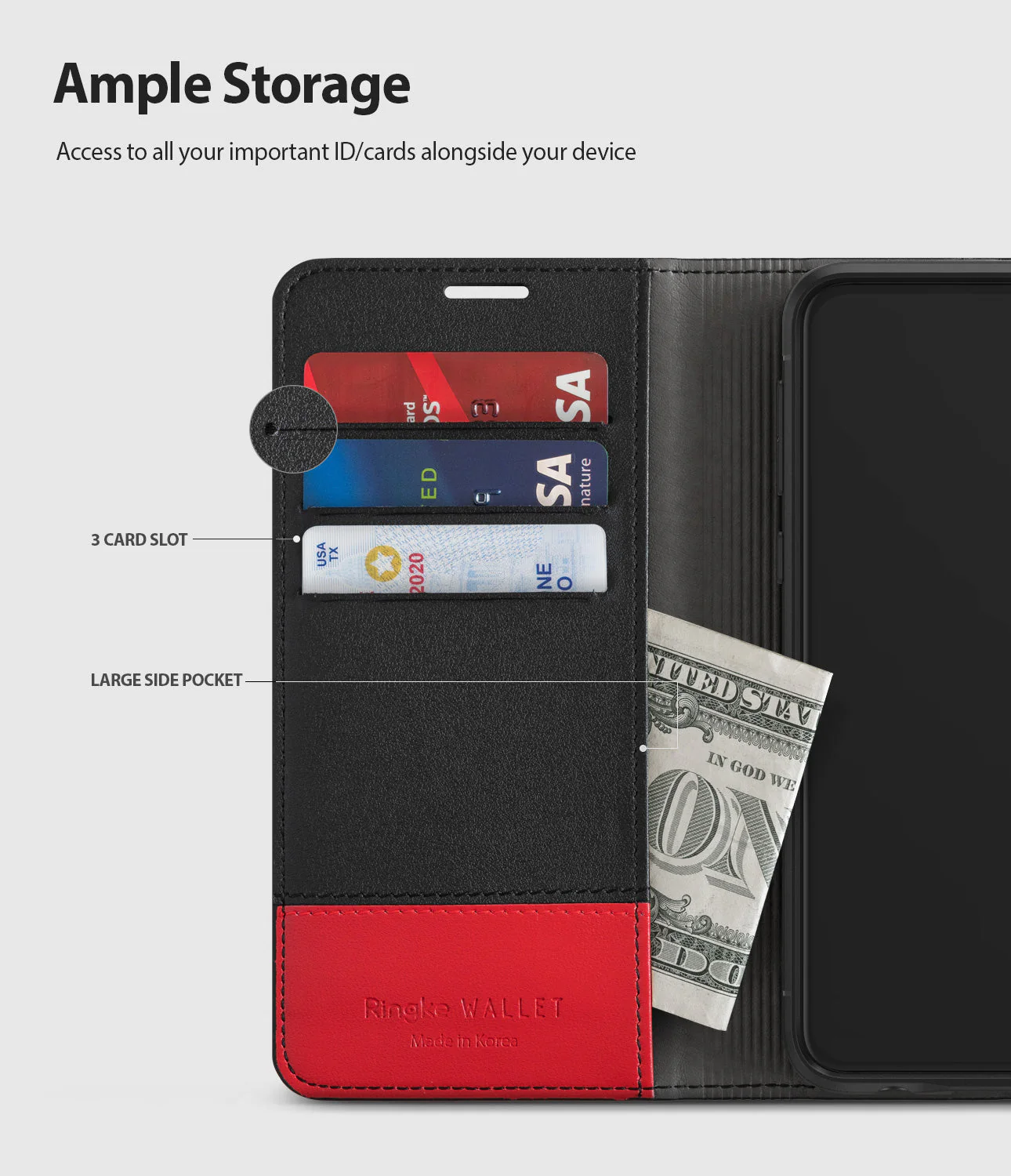 Galaxy S10e Case | Wallet - Image 12
