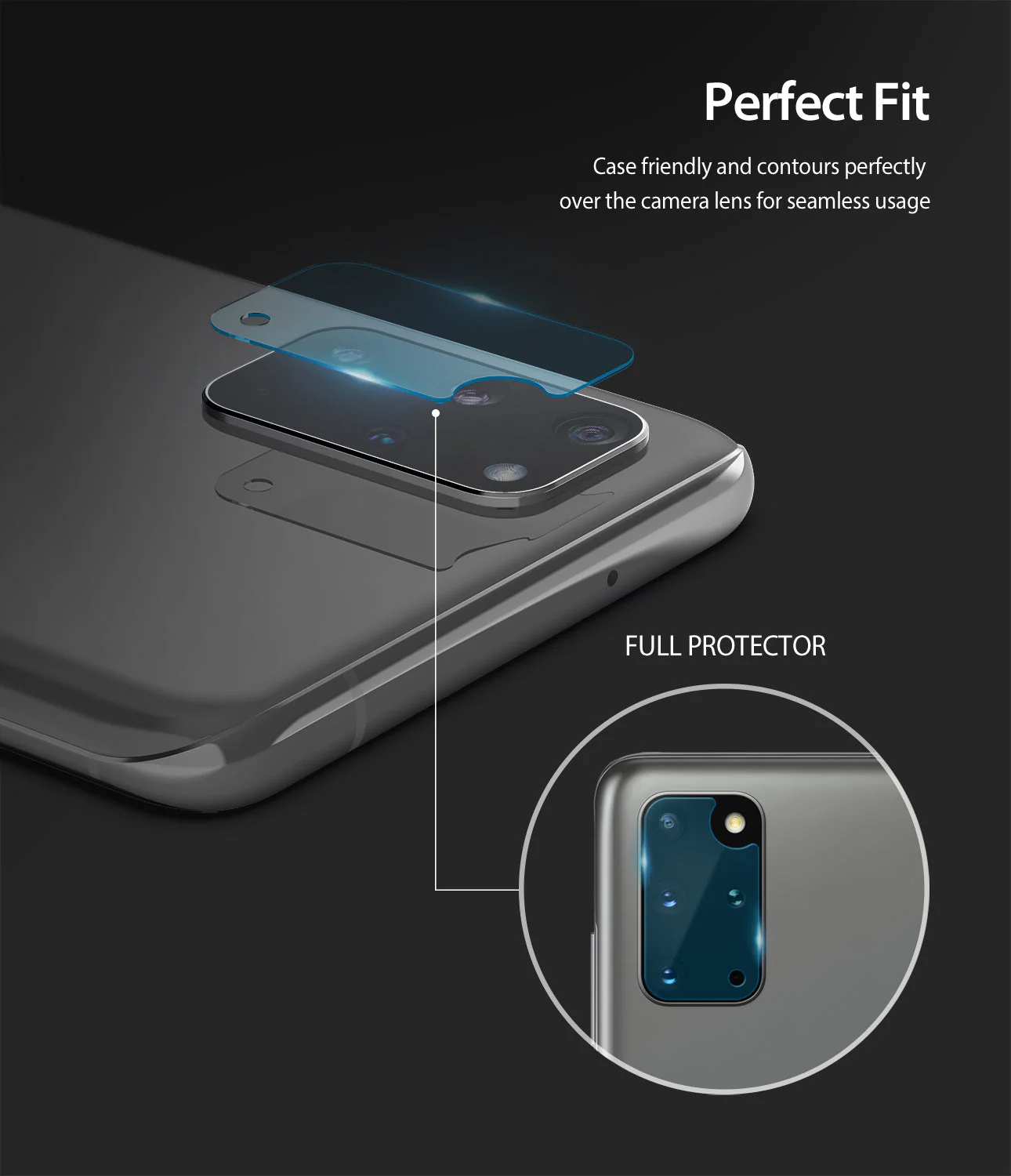 Galaxy S20 Plus Camera Protector | Invisible Defender Glass - Image 10