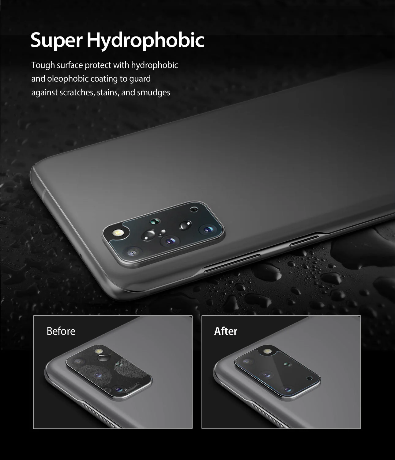 Galaxy S20 Plus Camera Protector | Invisible Defender Glass - Image 7