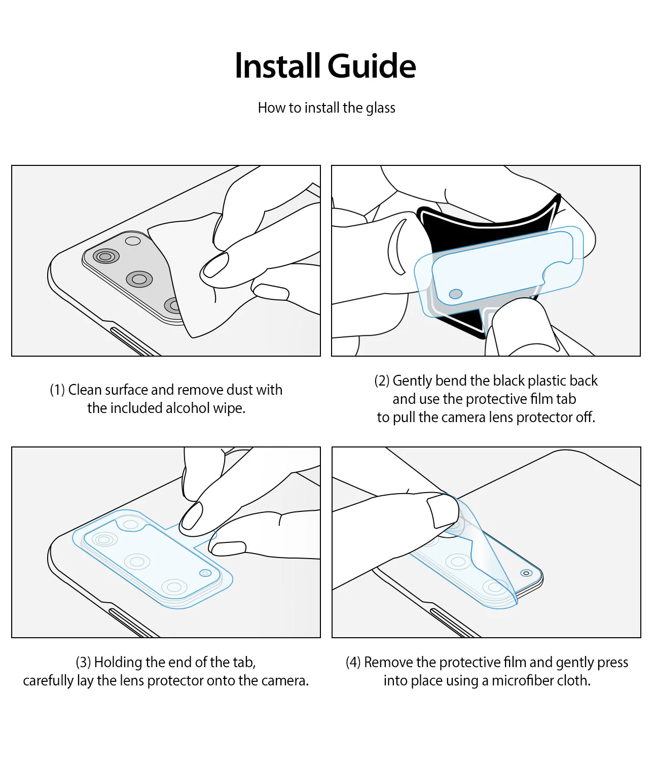 Galaxy S20 Ultra Camera Protector | Invisible Defender Glass - Image 11