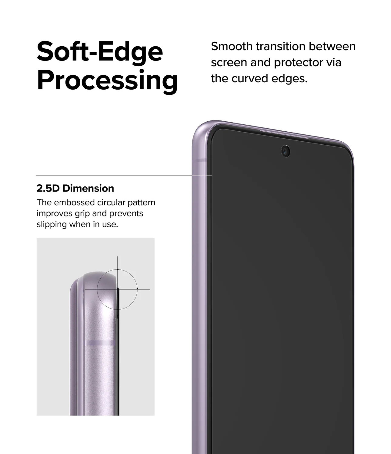 Galaxy S21 FE Screen Protector | Invisible Defender Glass - Image 6