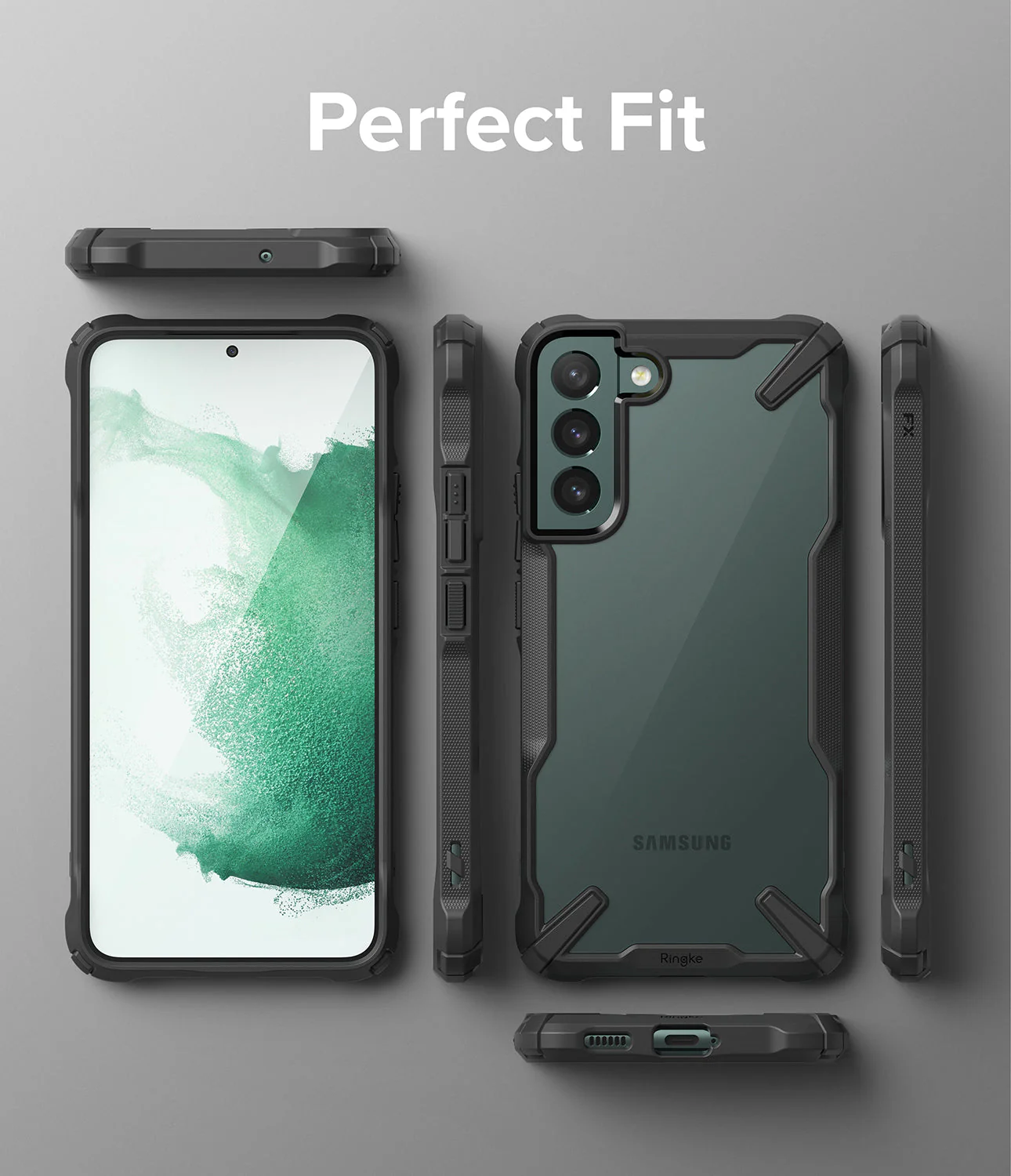 Galaxy S22 Plus Case Combo | Fusion-X Case + Screen Protector + Camera Protector - Image 11