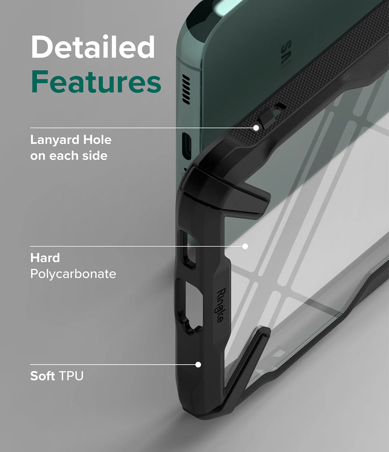 Galaxy S22 Plus Case Combo | Fusion-X Case + Screen Protector + Camera Protector - Image 8
