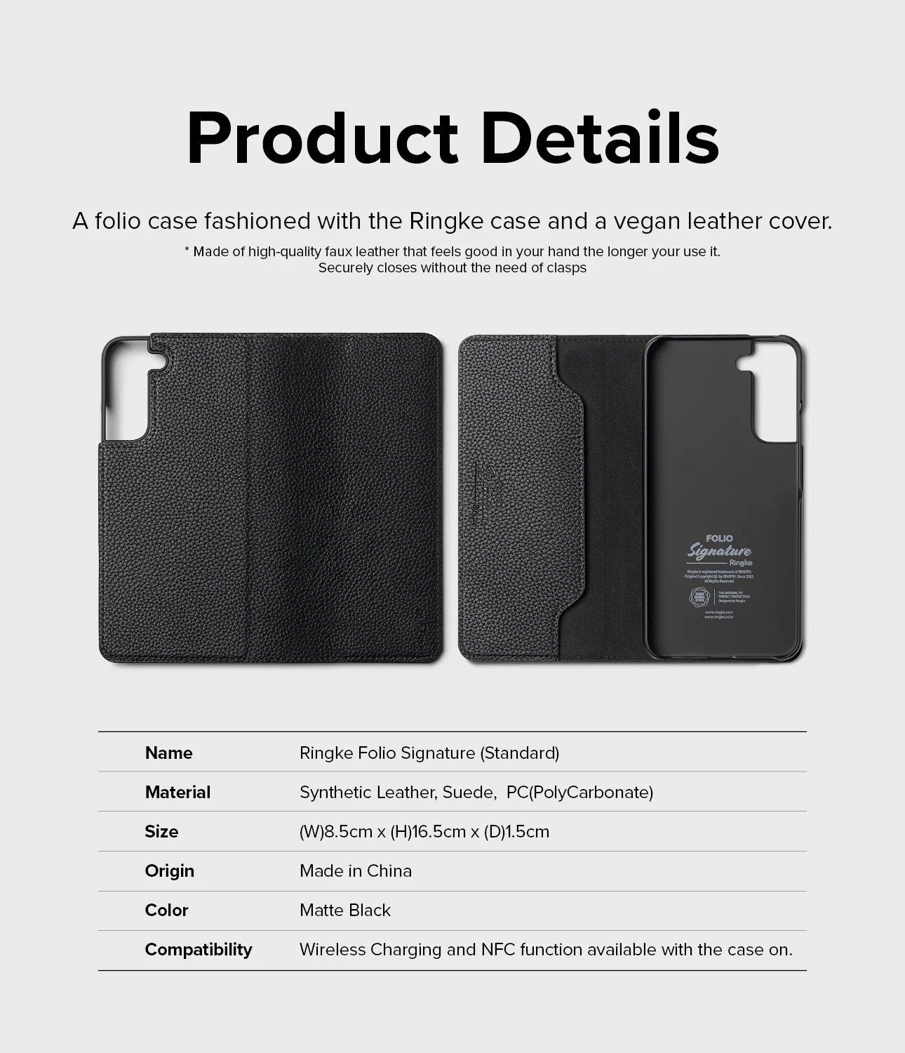 Galaxy S22 Plus Case | Folio Signature Standard - Image 5