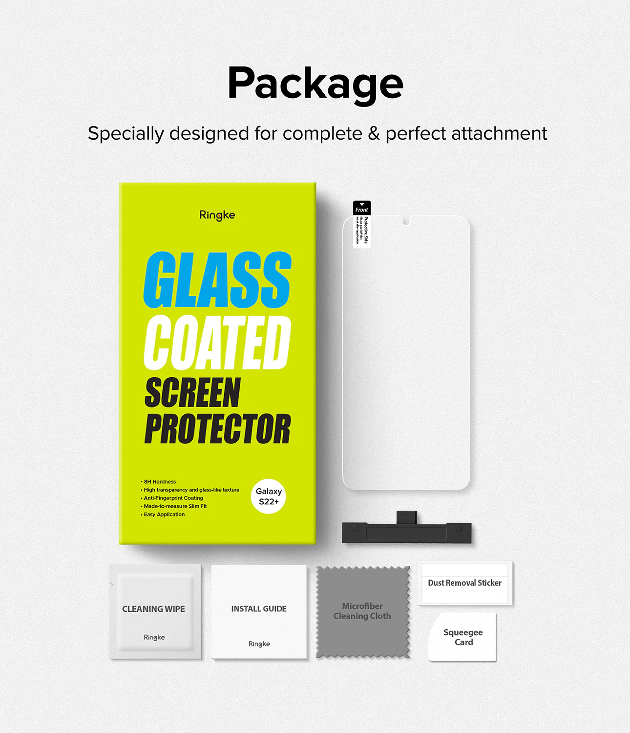 Galaxy S22 Plus Screen Protector | Glass Coated Film - Image 15