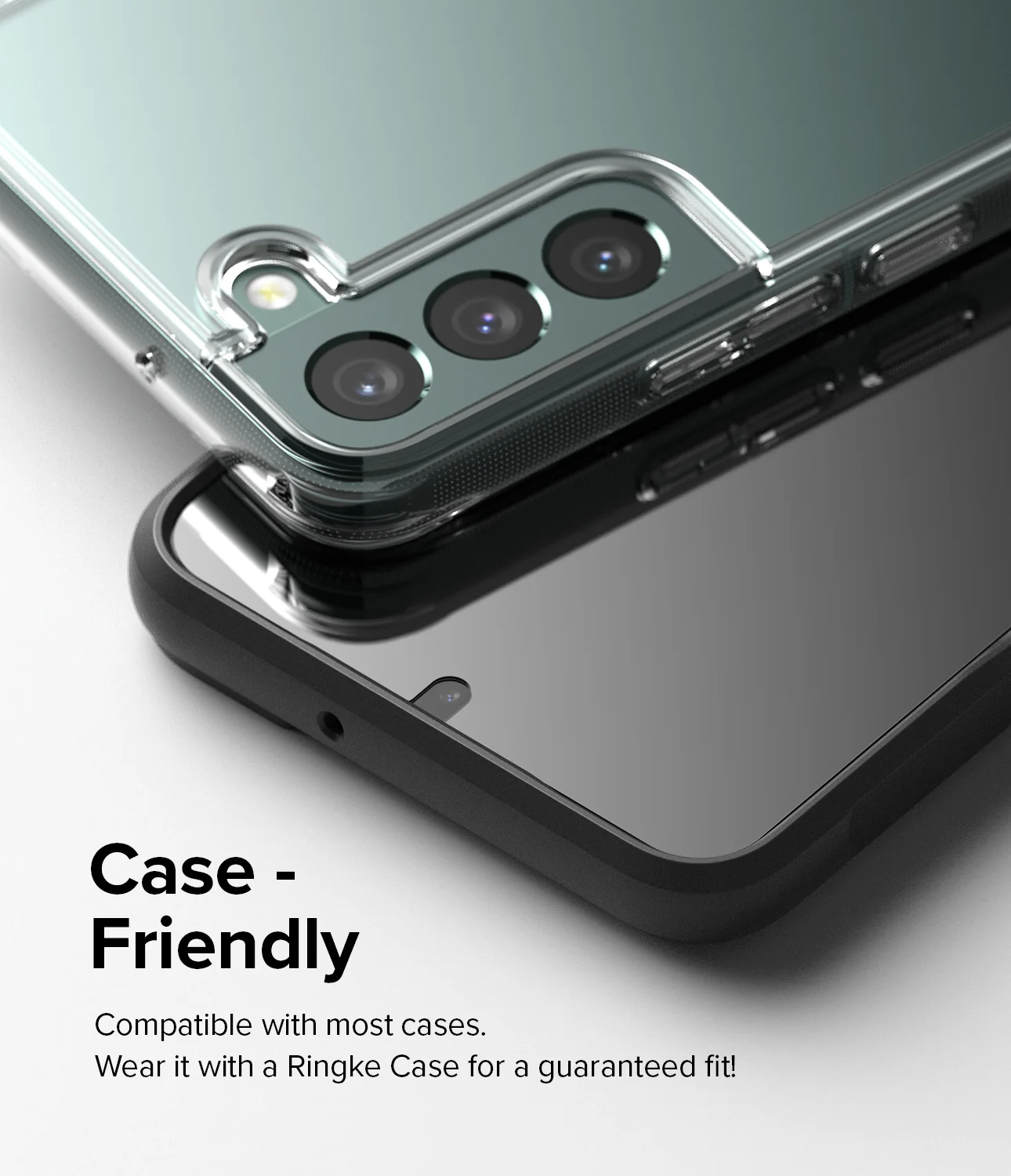Galaxy S22 Plus Screen Protector | Invisible Defender Glass [2P] - Image 7