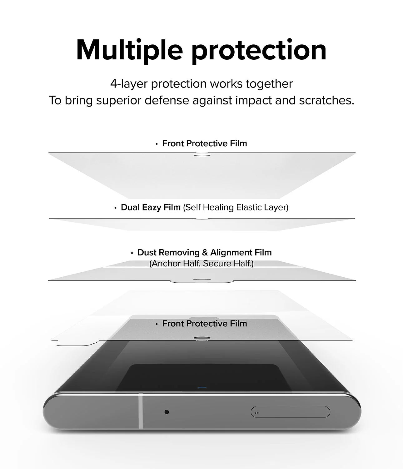 Galaxy S22 Ultra Case Combo | Fusion Case + Screen Protector - Image 13