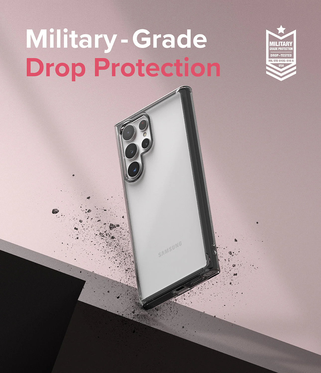 Galaxy S22 Ultra Case Combo | Fusion Case + Screen Protector - Image 9