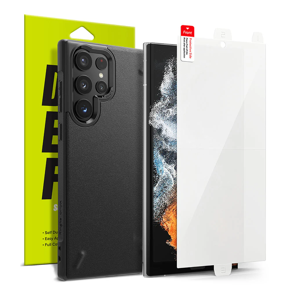 Galaxy S22 Ultra Case Combo | Onyx + Screen Protector - Image 16