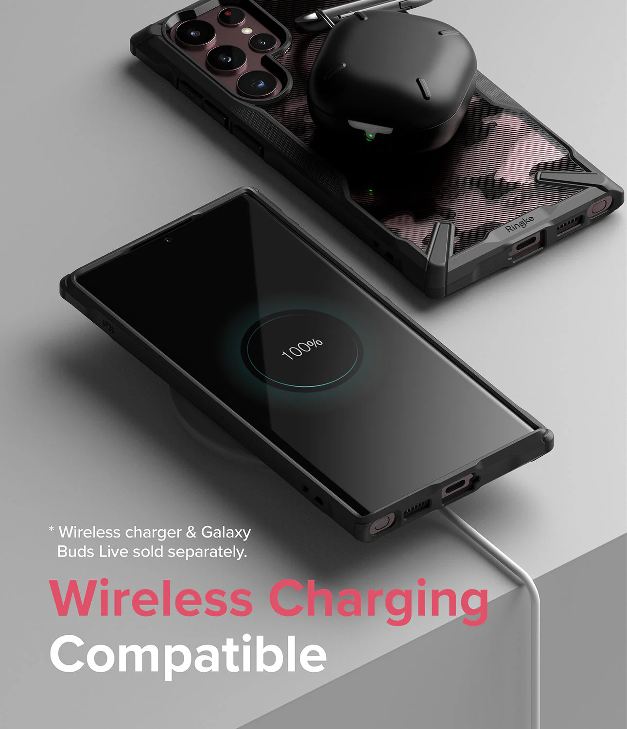 Galaxy S22 Ultra Case Combo | Fusion-X Case + Screen Protector - Image 8