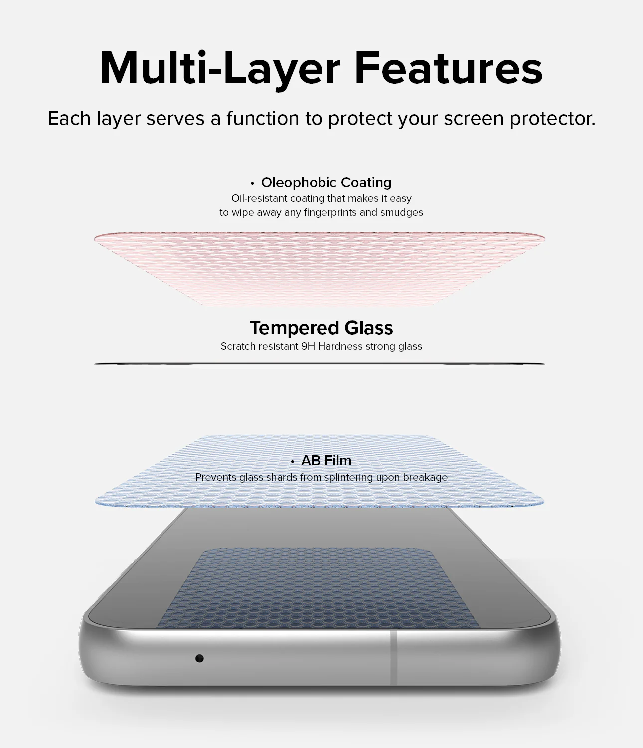 Galaxy S23 FE Screen Protector | Full Cover Glass - Image 7