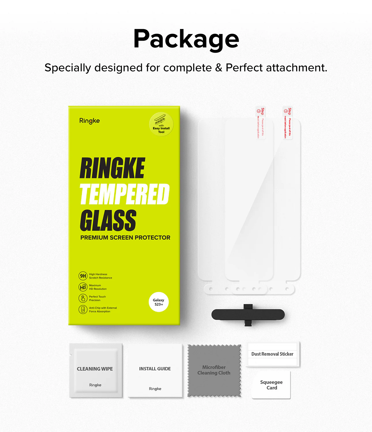 Galaxy S23 Plus Screen Protector | Full Cover Glass - Image 17