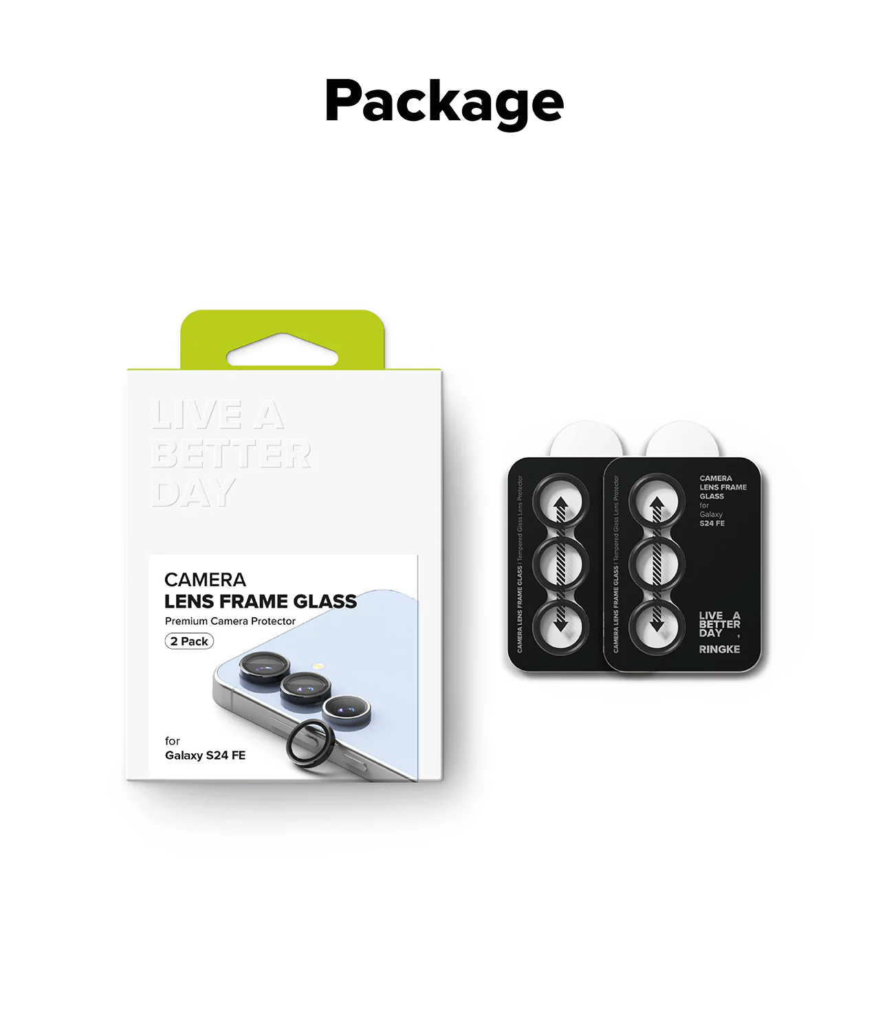 Galaxy S24 FE | Camera Lens Frame Glass - Image 12