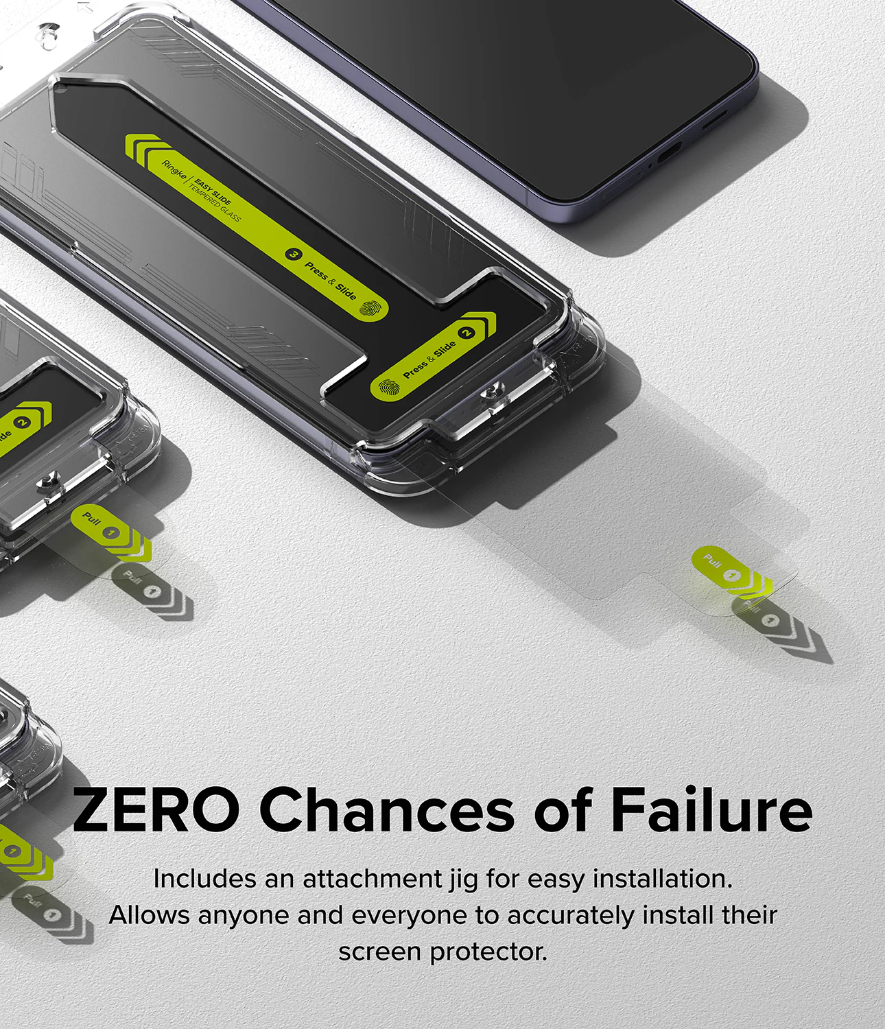 Galaxy S24 Screen Protector | Easy Slide Tempered Glass - Image 4
