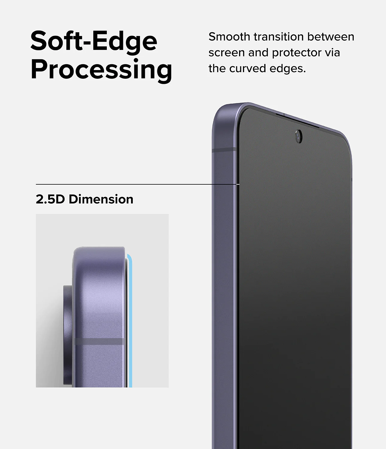 Galaxy S24 Plus Screen Protector | Easy Slide Privacy Tempered Glass - Image 10