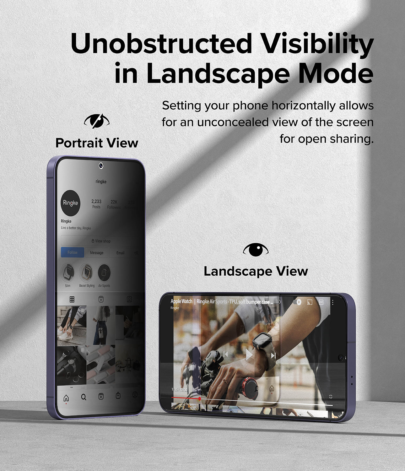 Galaxy S24 Screen Protector | Easy Slide Privacy Tempered Glass - Image 8