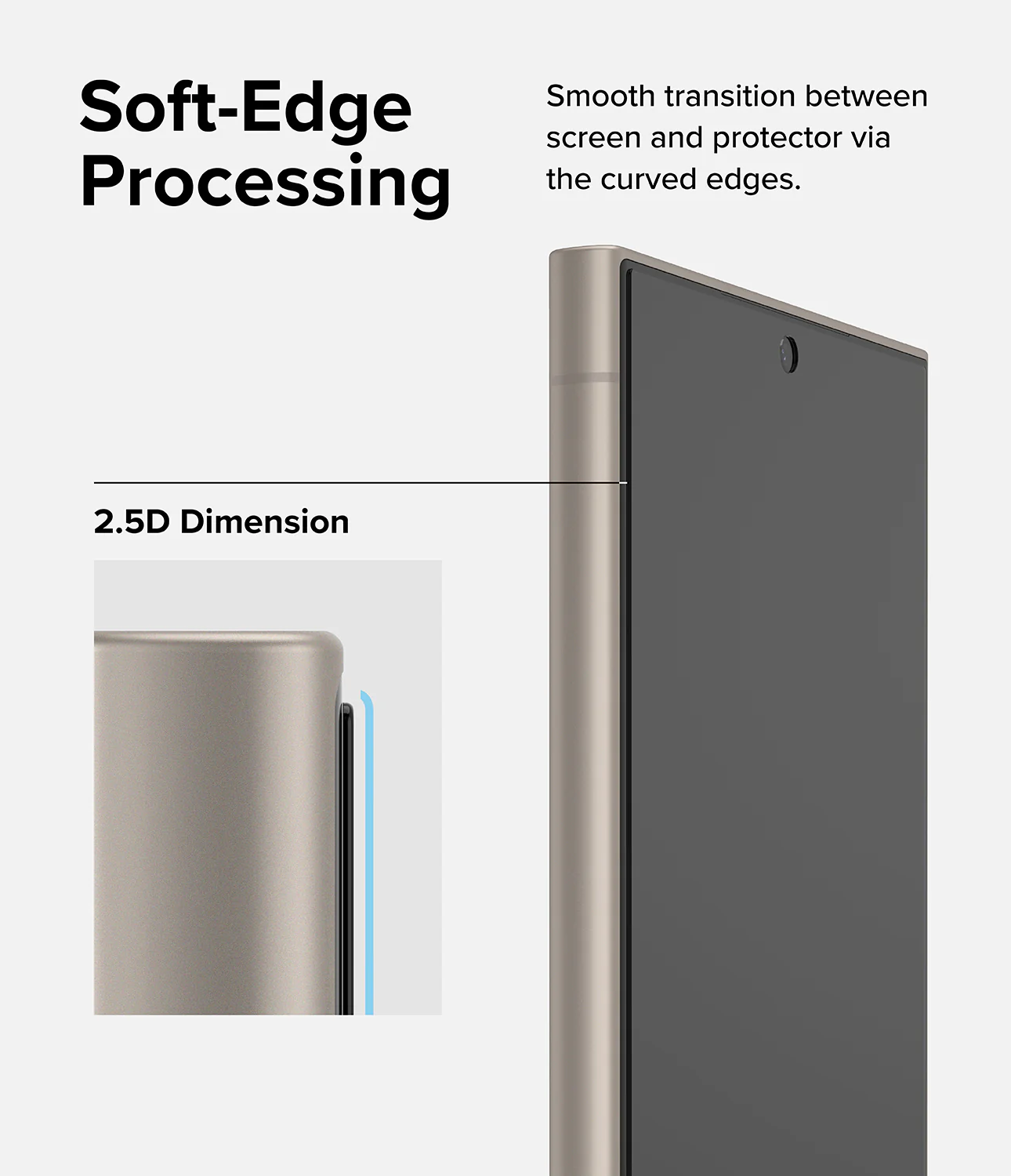 Galaxy S24 Ultra Screen Protector | Easy Slide Tempered Glass - Image 8