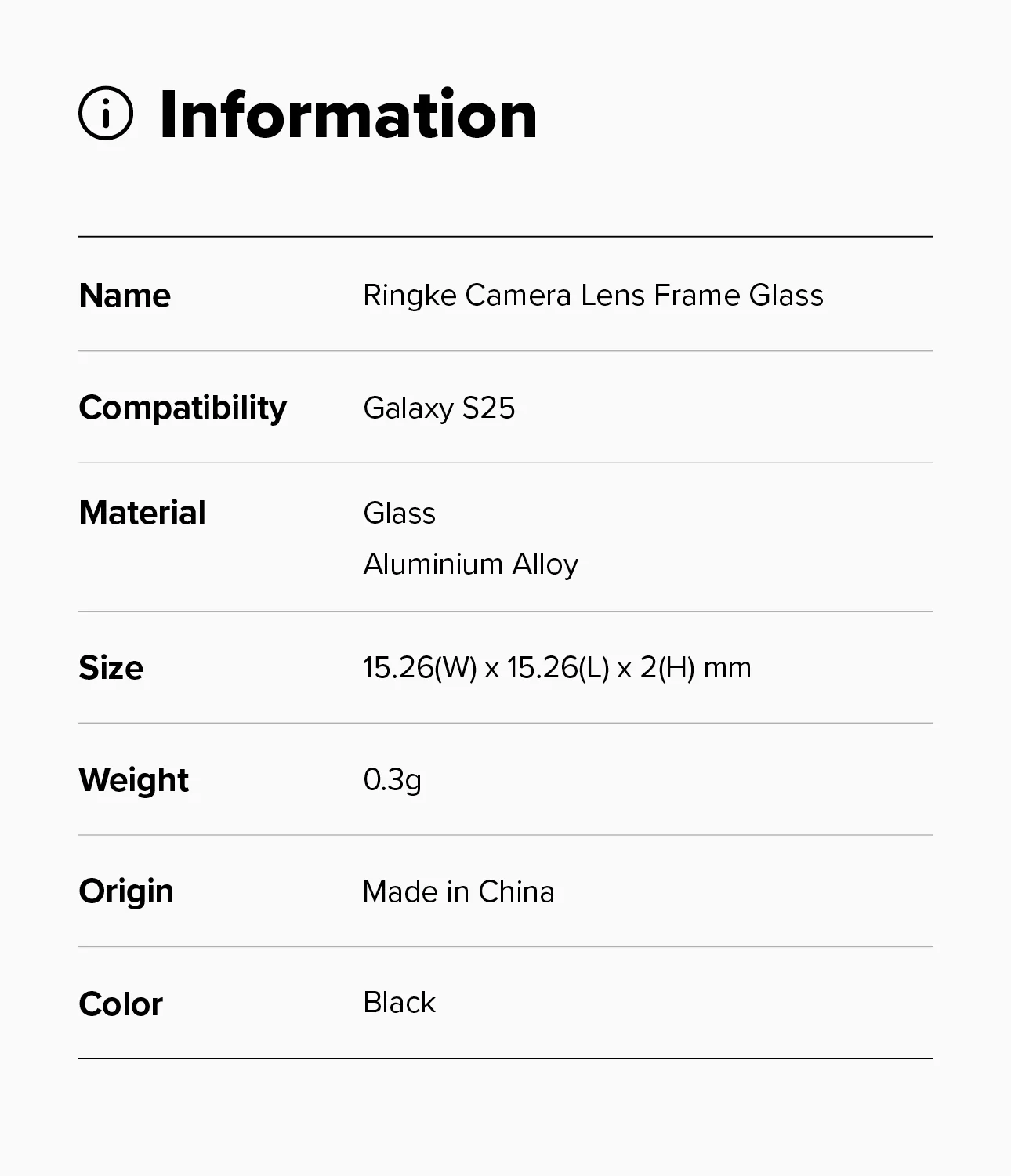 Galaxy S25 | Camera Lens Frame Glass - Image 16