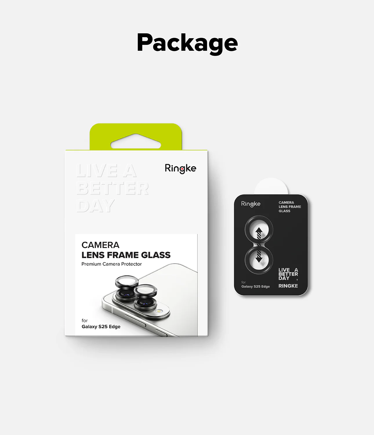 Galaxy S25 Edge | Camera Lens Frame Glass - Image 12
