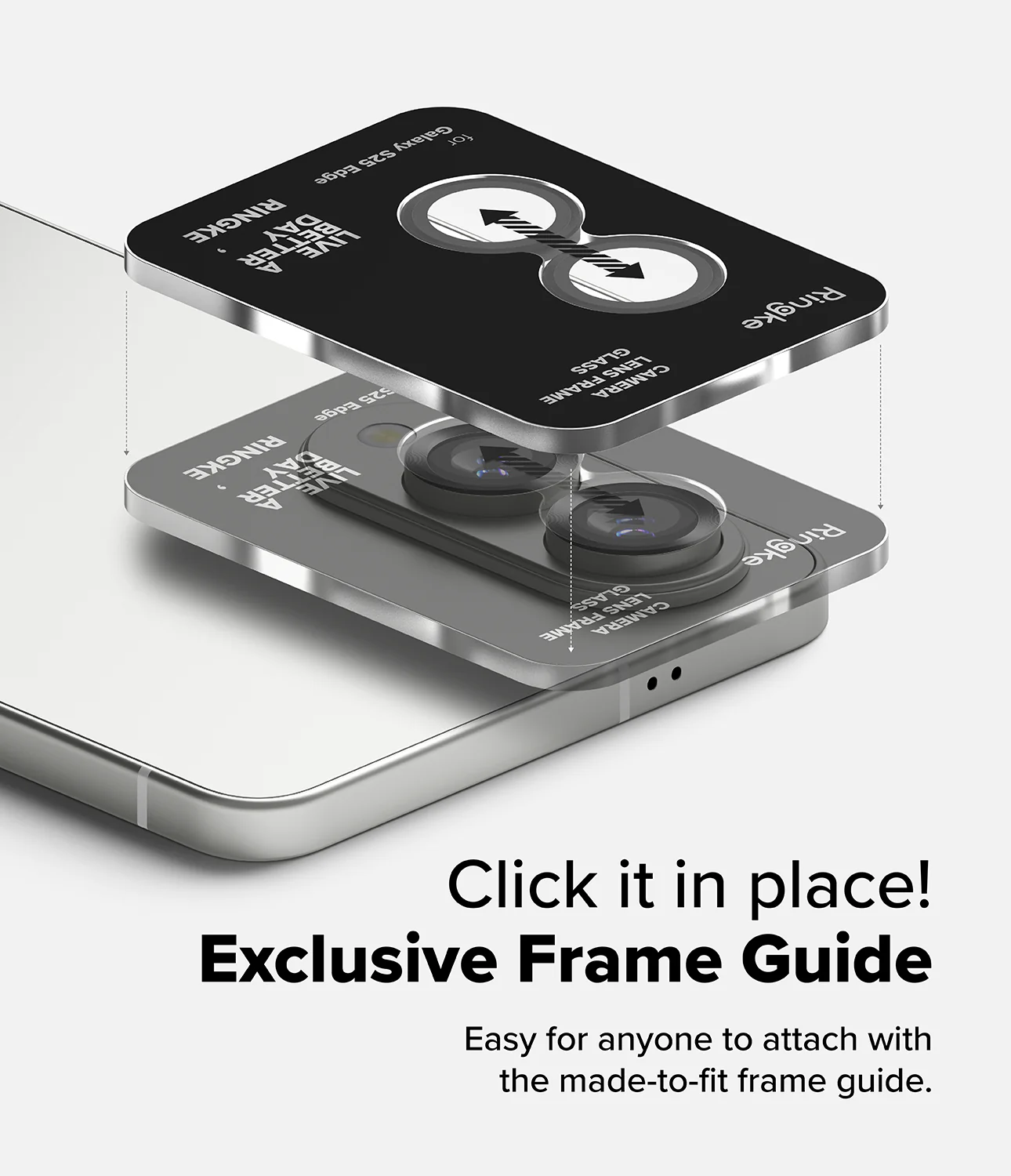 Galaxy S25 Edge | Camera Lens Frame Glass - Image 5