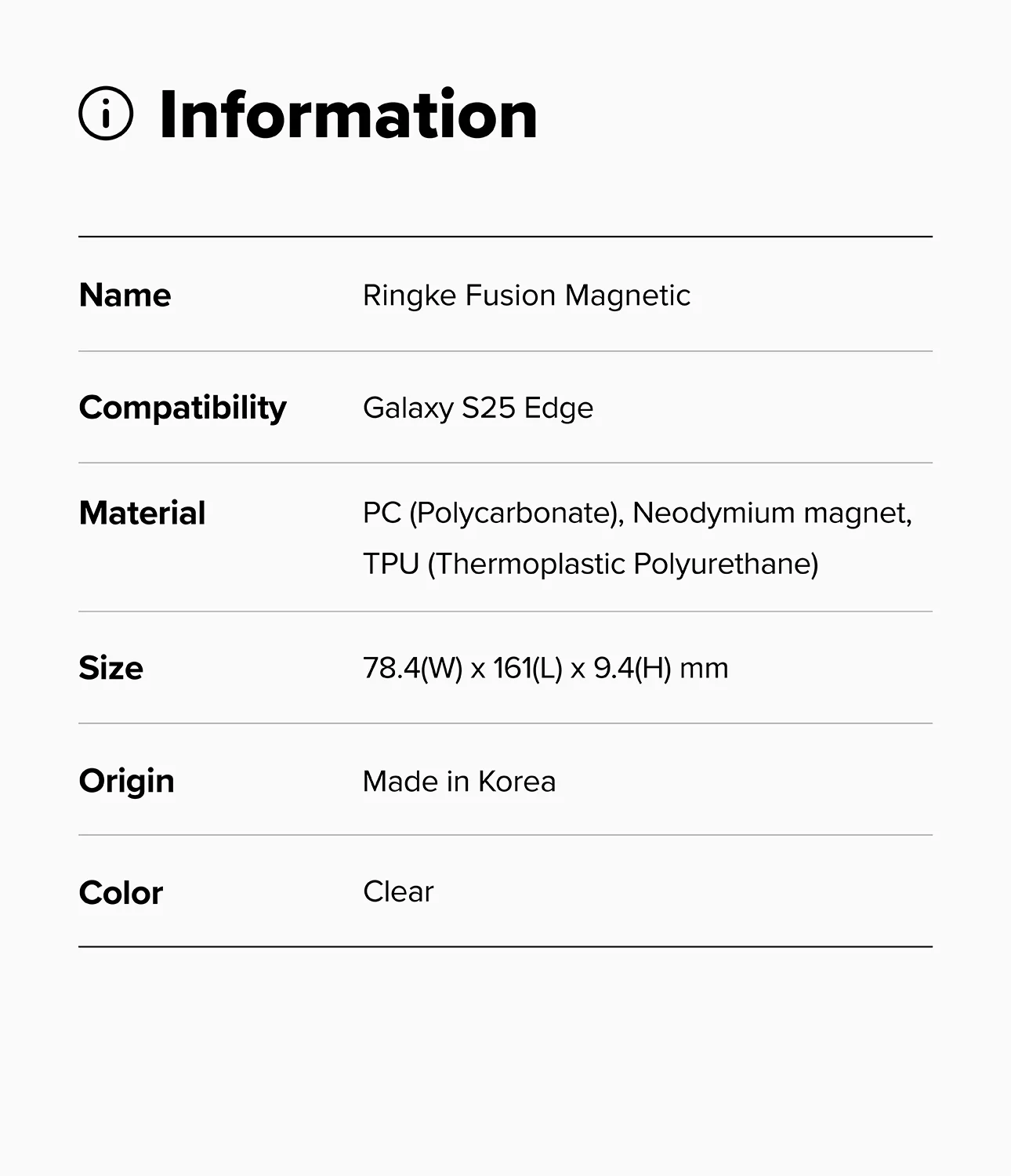 Galaxy S25 Edge Case | Fusion Magnetic - Image 16