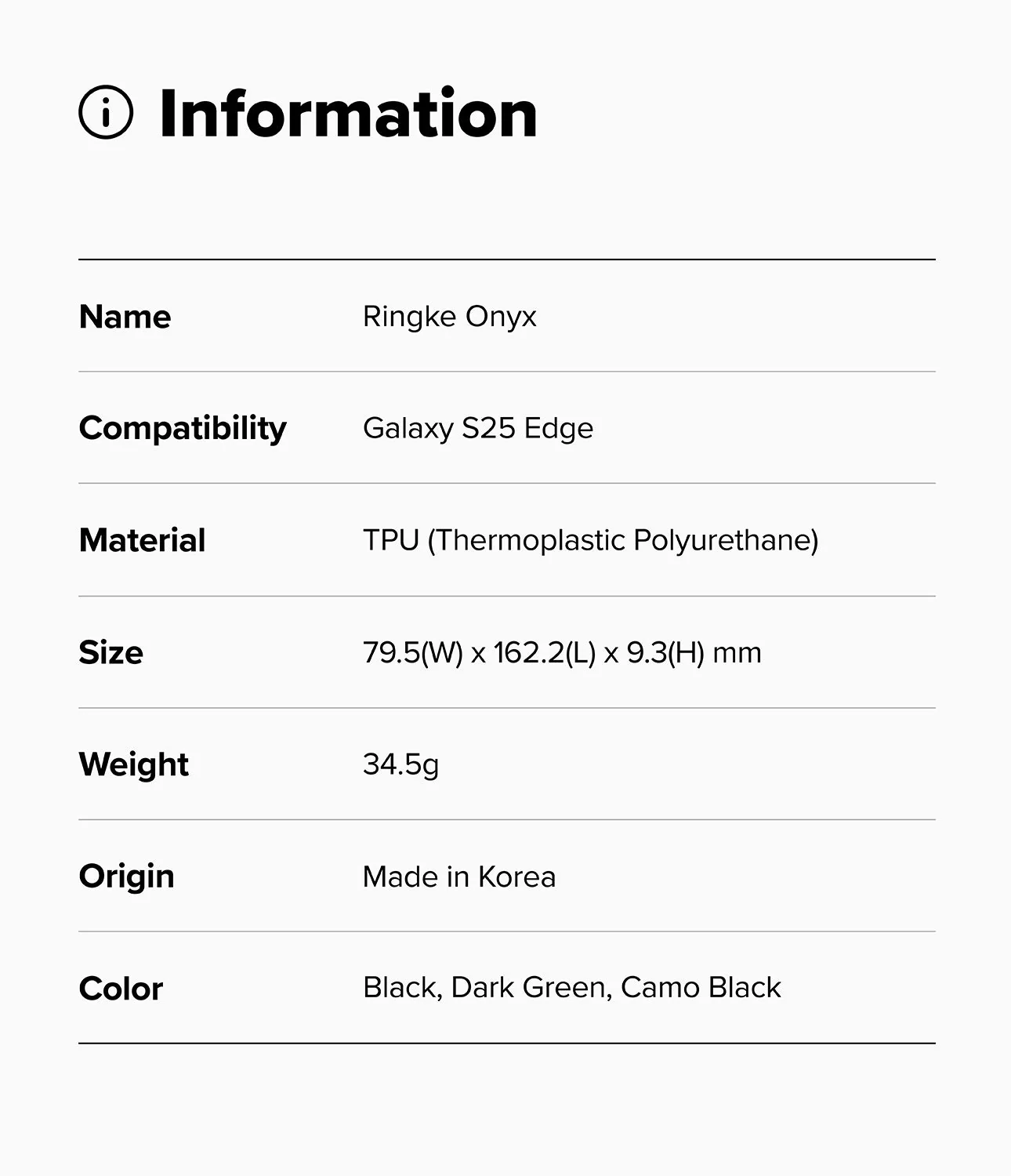 Galaxy S25 Edge Case | Onyx - Image 15