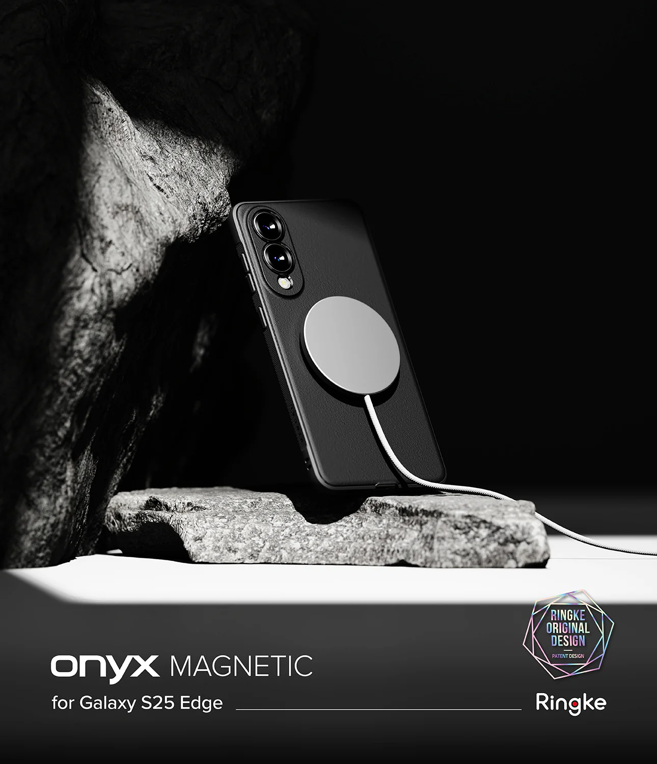 Galaxy S25 Edge Case | Onyx Magnetic - Image 2