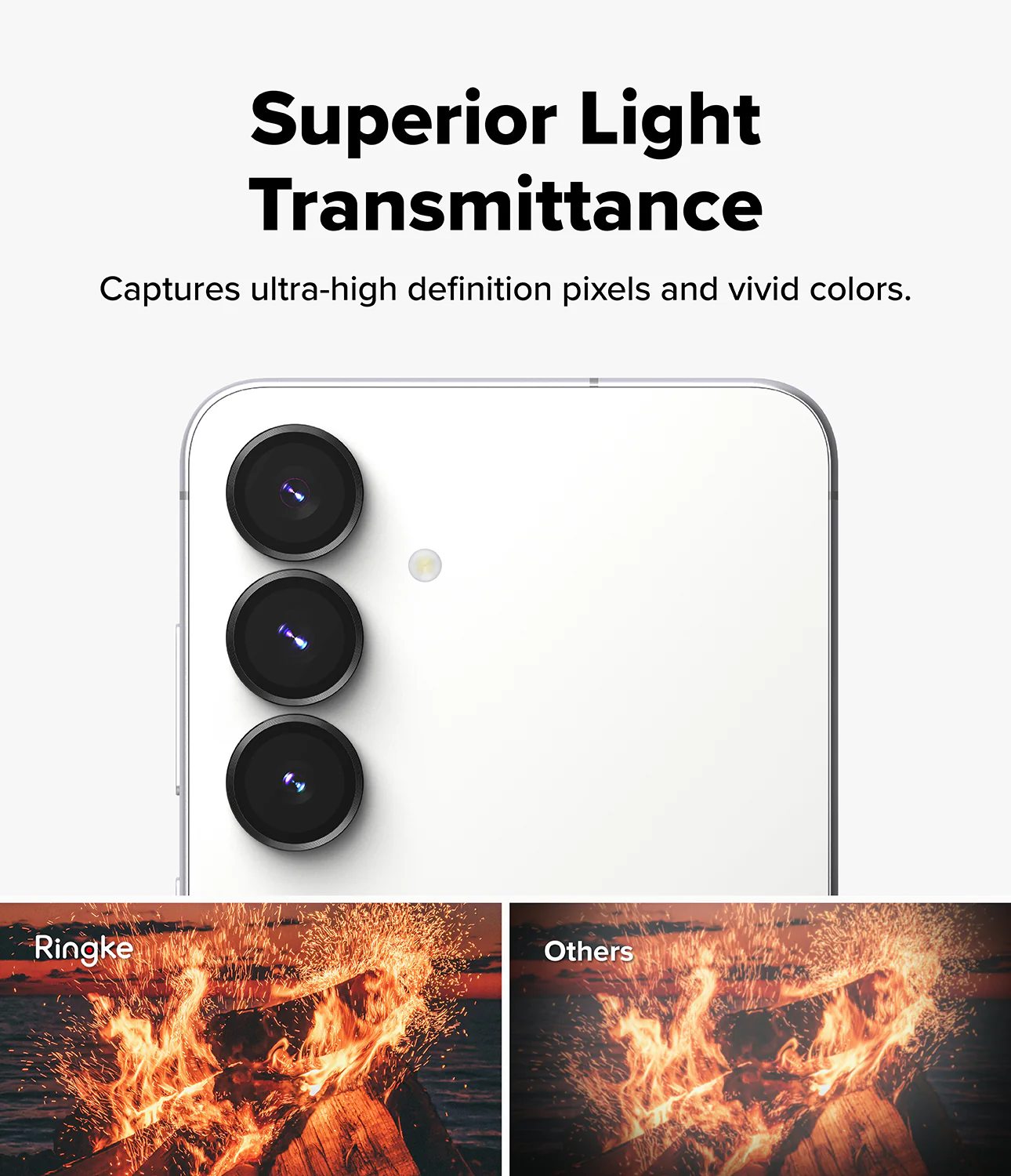 Galaxy S25 FE | Camera Lens Frame Glass - Image 8