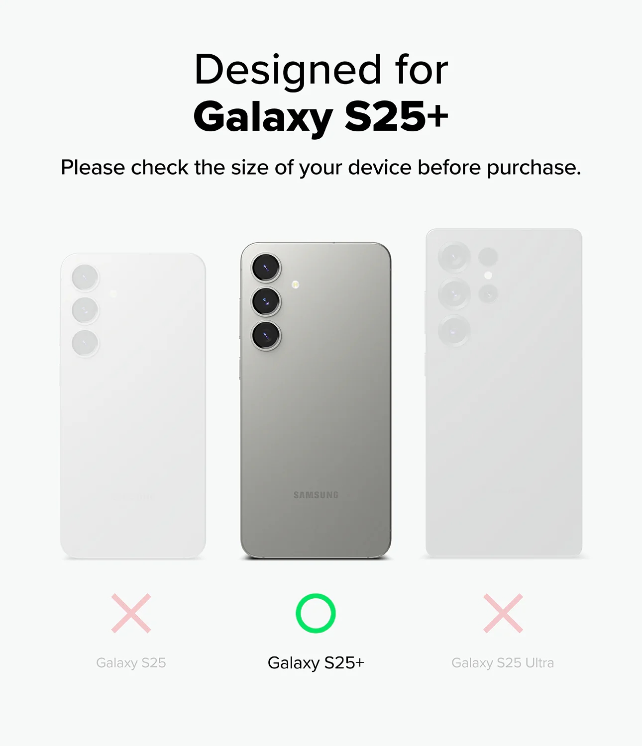 Galaxy S25 Plus | Camera Lens Frame Glass - Image 3
