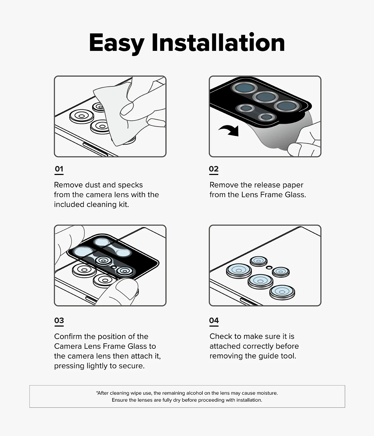 Galaxy S25 Ultra | Camera Lens Frame Glass - Image 13