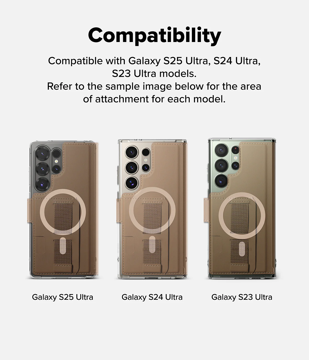 Galaxy S25 Ultra Case Combo | Folio Grip Wallet Magnetic + Fusion Magnetic - Image 27