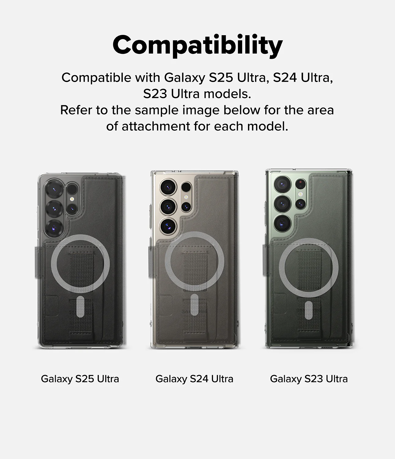 Galaxy S25 Ultra Case Combo | Folio Grip Wallet Magnetic + Fusion Magnetic - Image 5