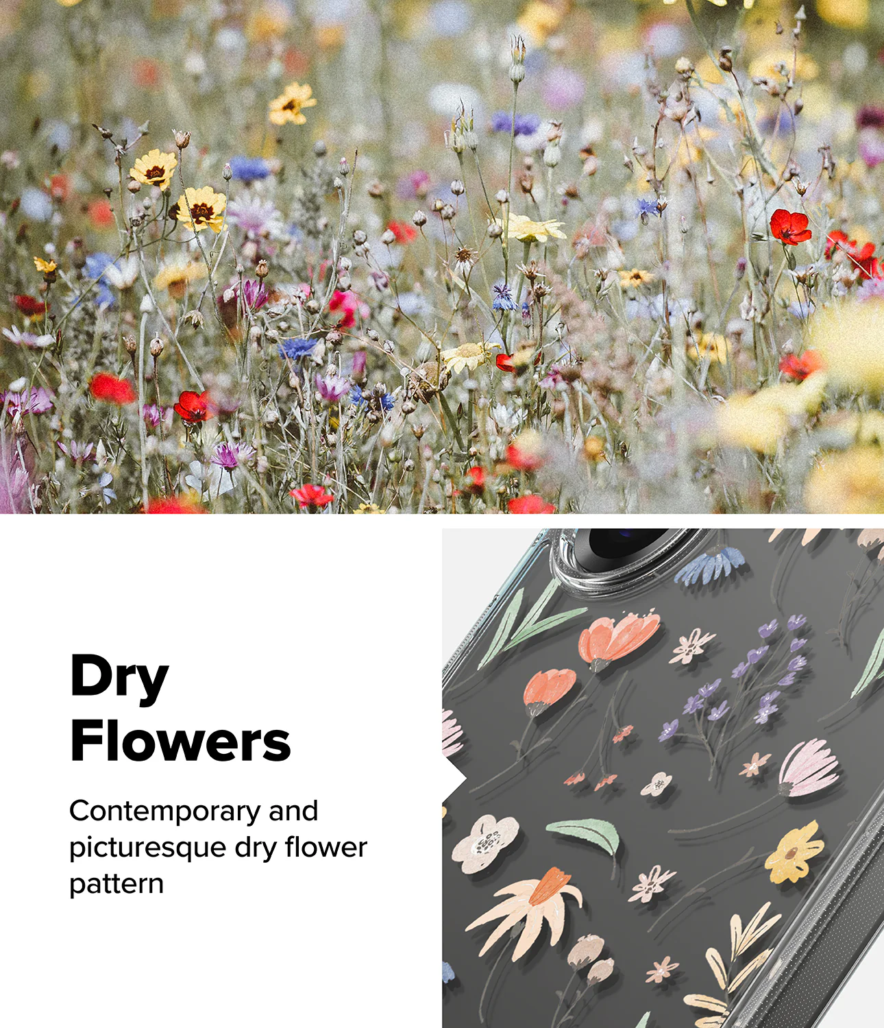 Galaxy S25 Ultra Case | Fusion Design [Dry Flowers] - Image 4
