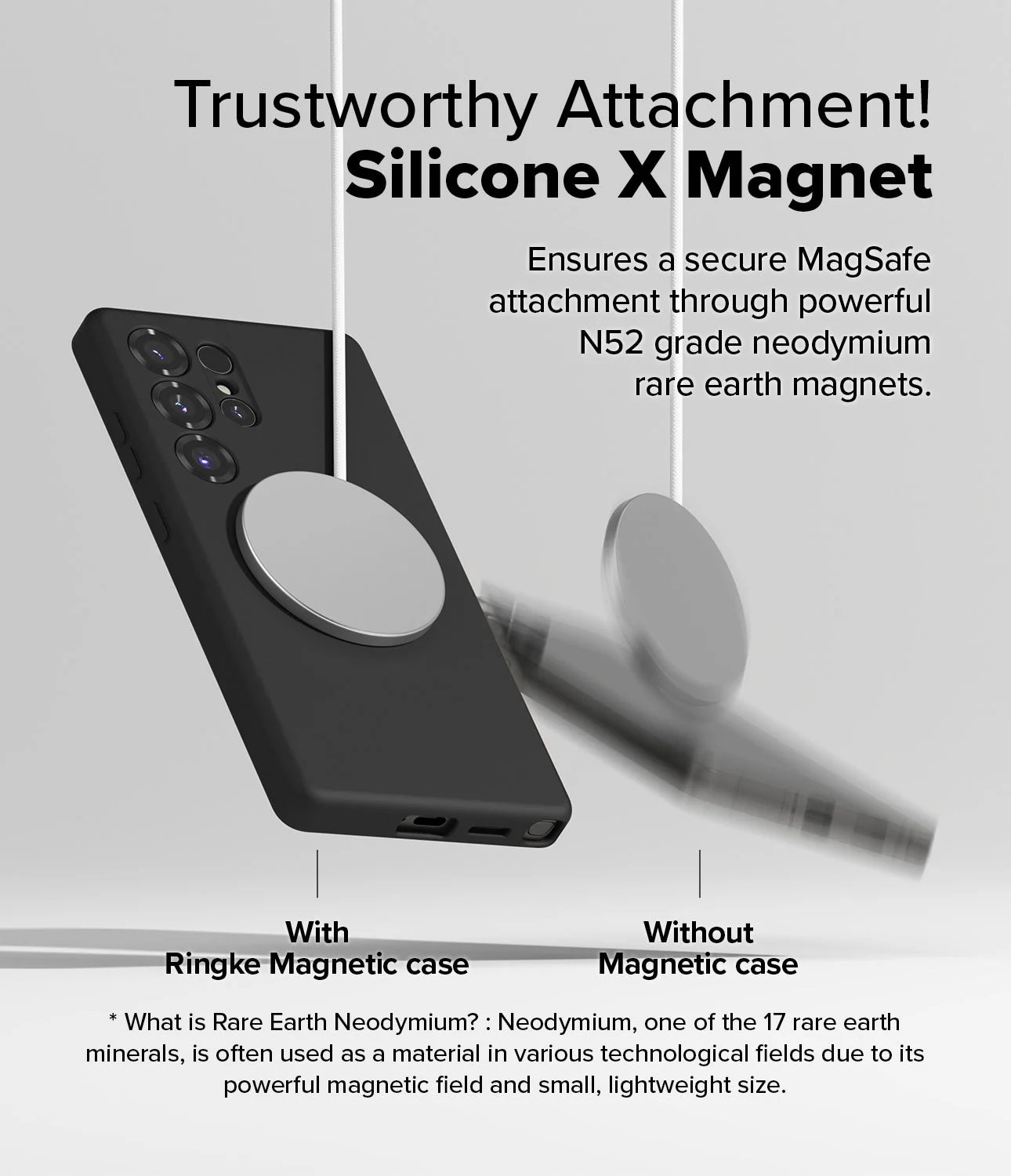 Galaxy S25 Ultra Case | Silicone Magnetic - Image 7