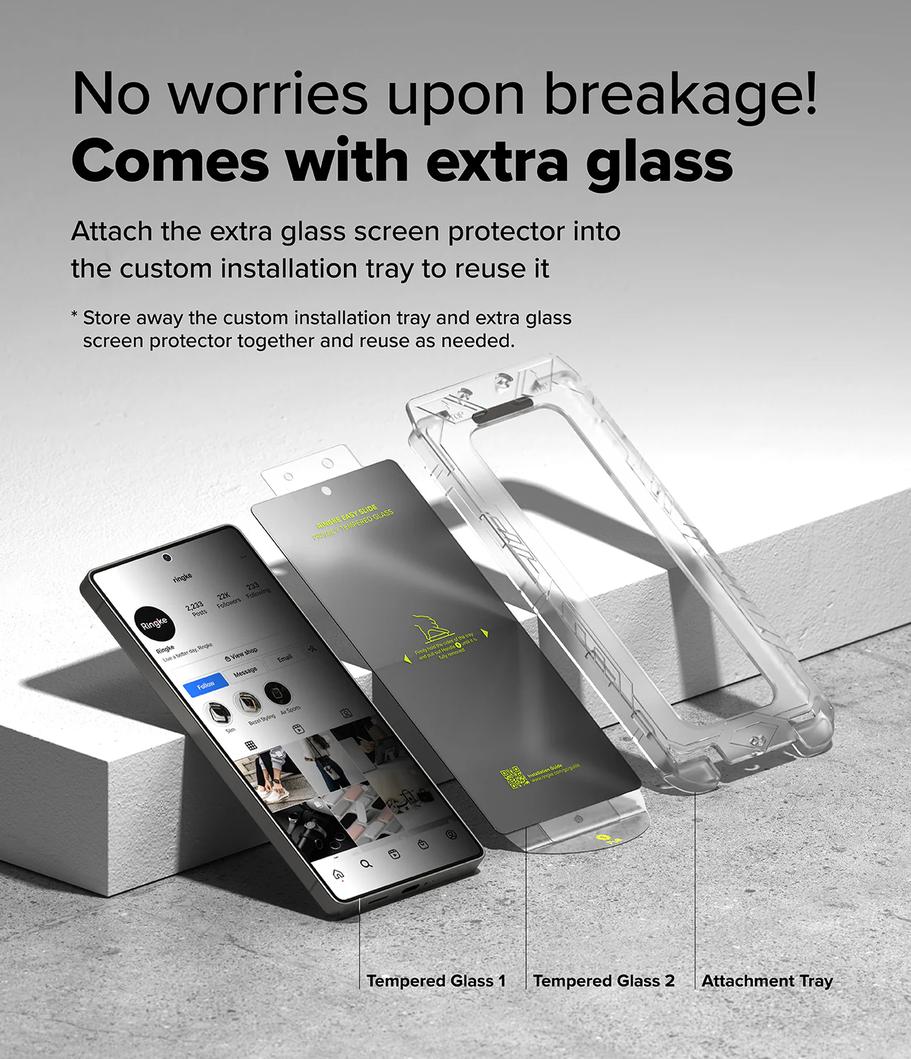 Galaxy S25 Ultra Screen Protector | Easy Slide Privacy Tempered Glass - Image 6