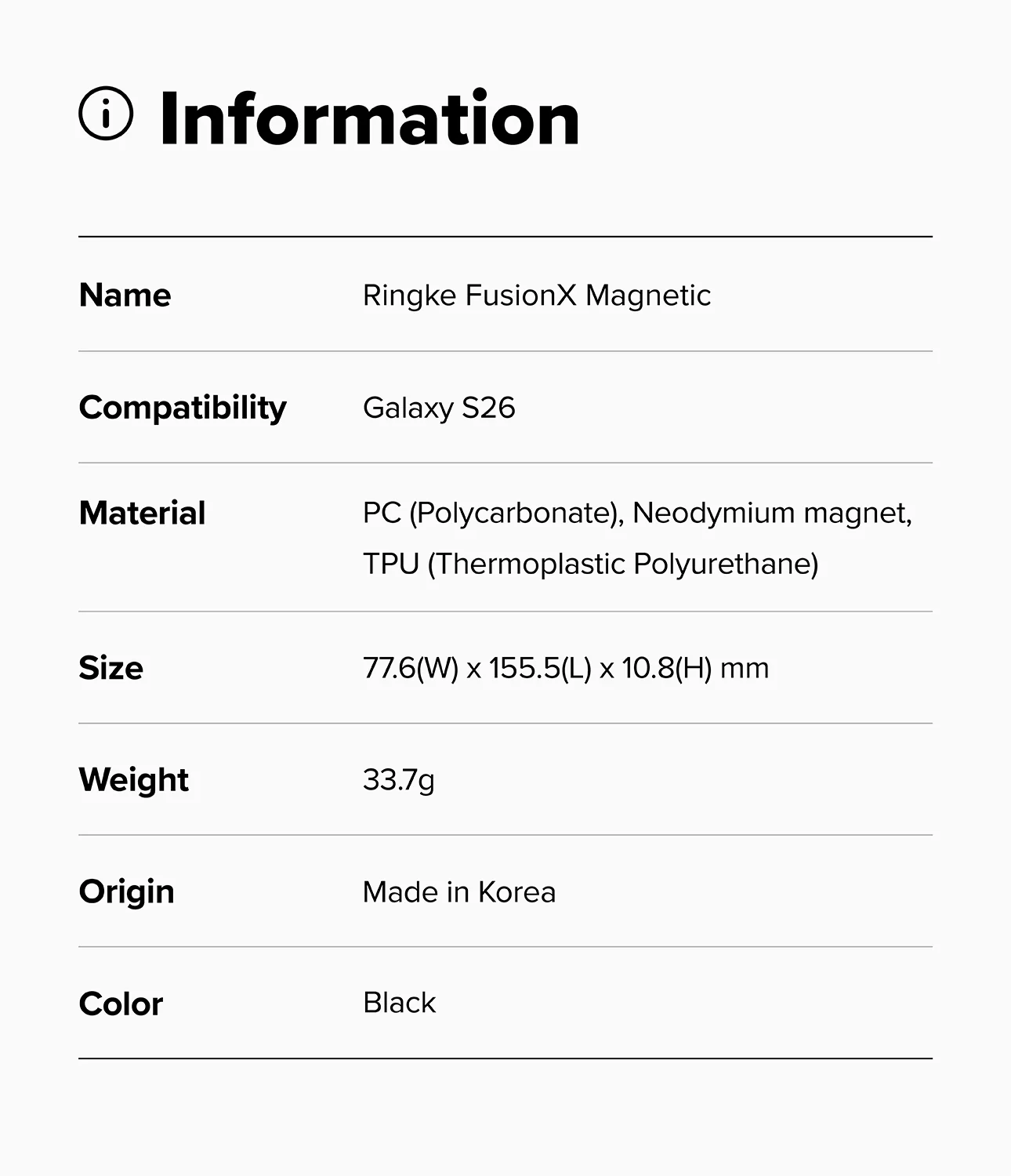 Galaxy S26 Case | Fusion-X Magnetic - Image 16