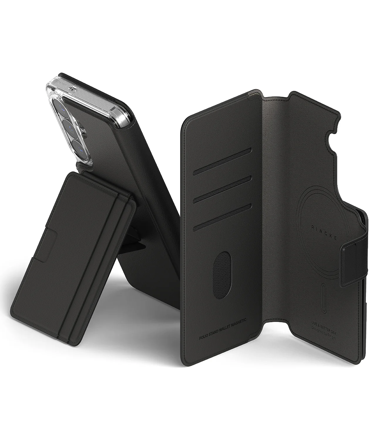 Galaxy S26 Cover | Folio Stand Wallet Magnetic