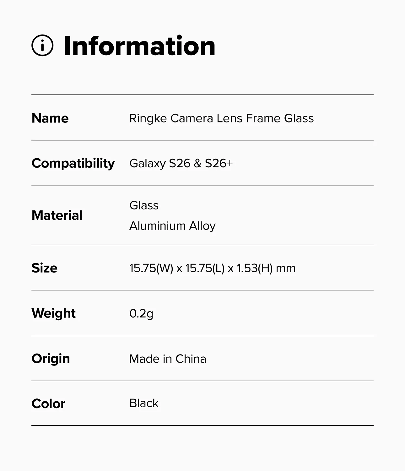 Galaxy S26 Plus / S26 | Camera Lens Frame Glass - Image 13