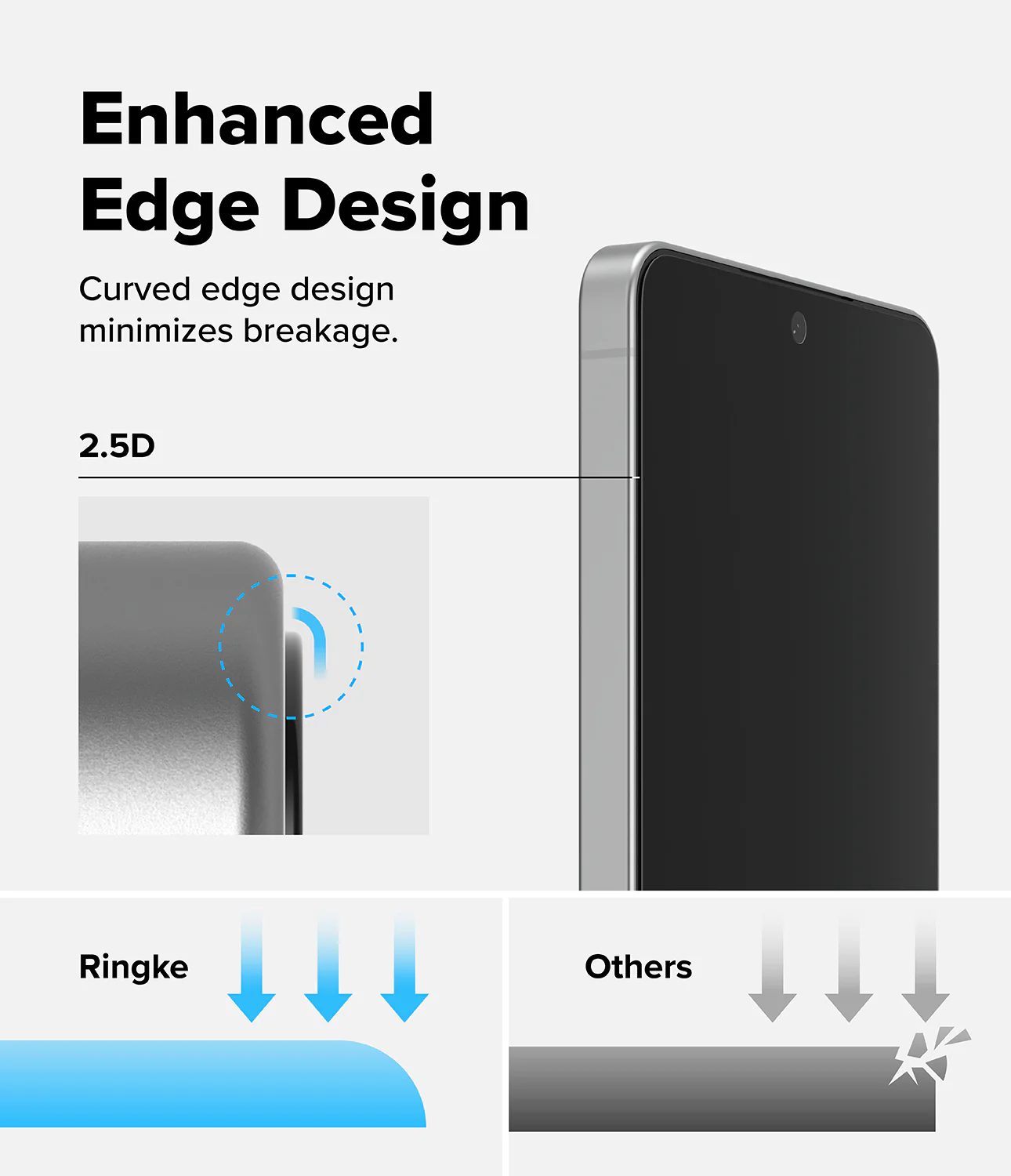 Galaxy S26 Screen Protector | Easy Slide Privacy Tempered Glass - Image 11