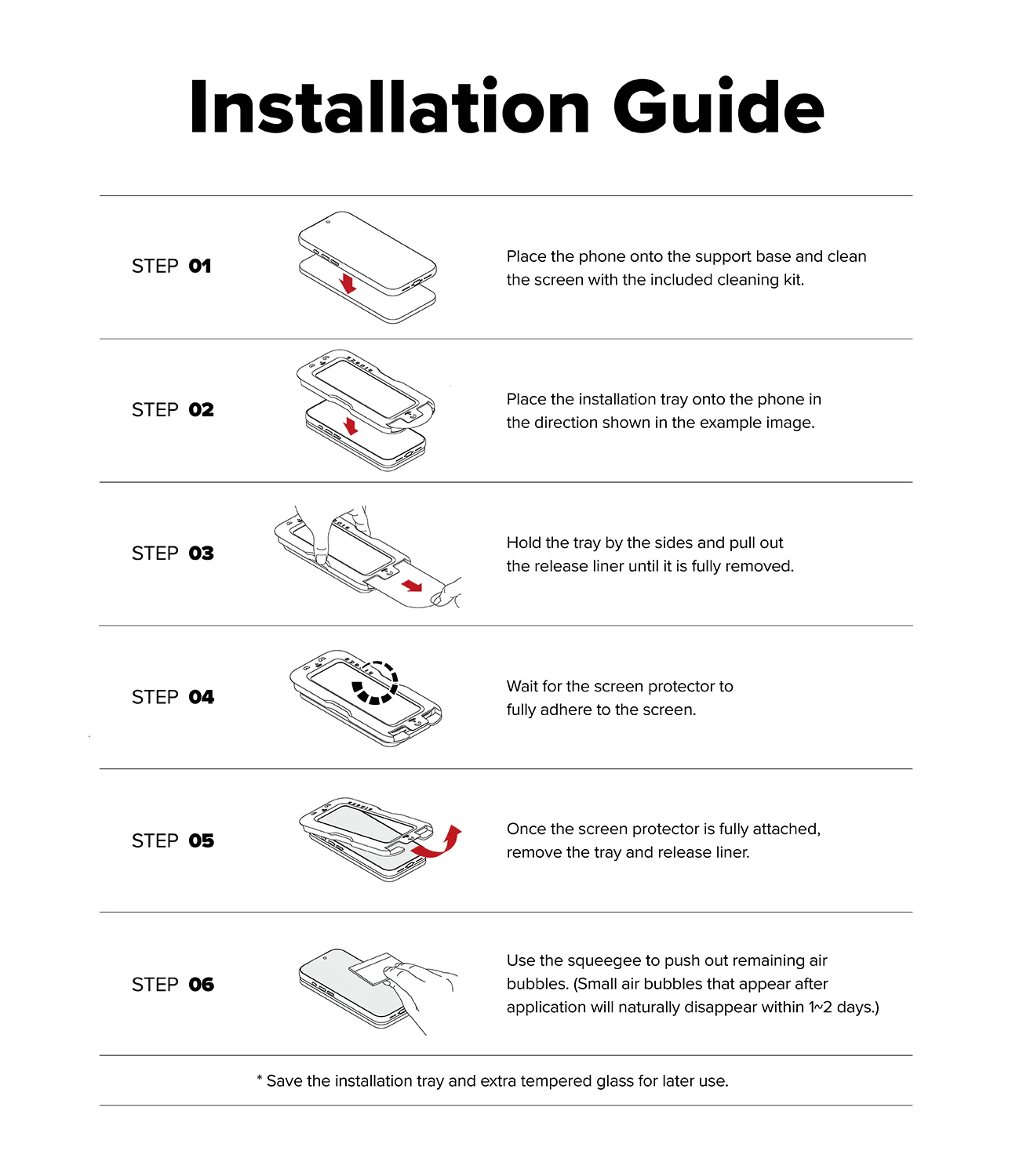 Galaxy S26 Screen Protector | Easy Slide Privacy Tempered Glass - Image 14