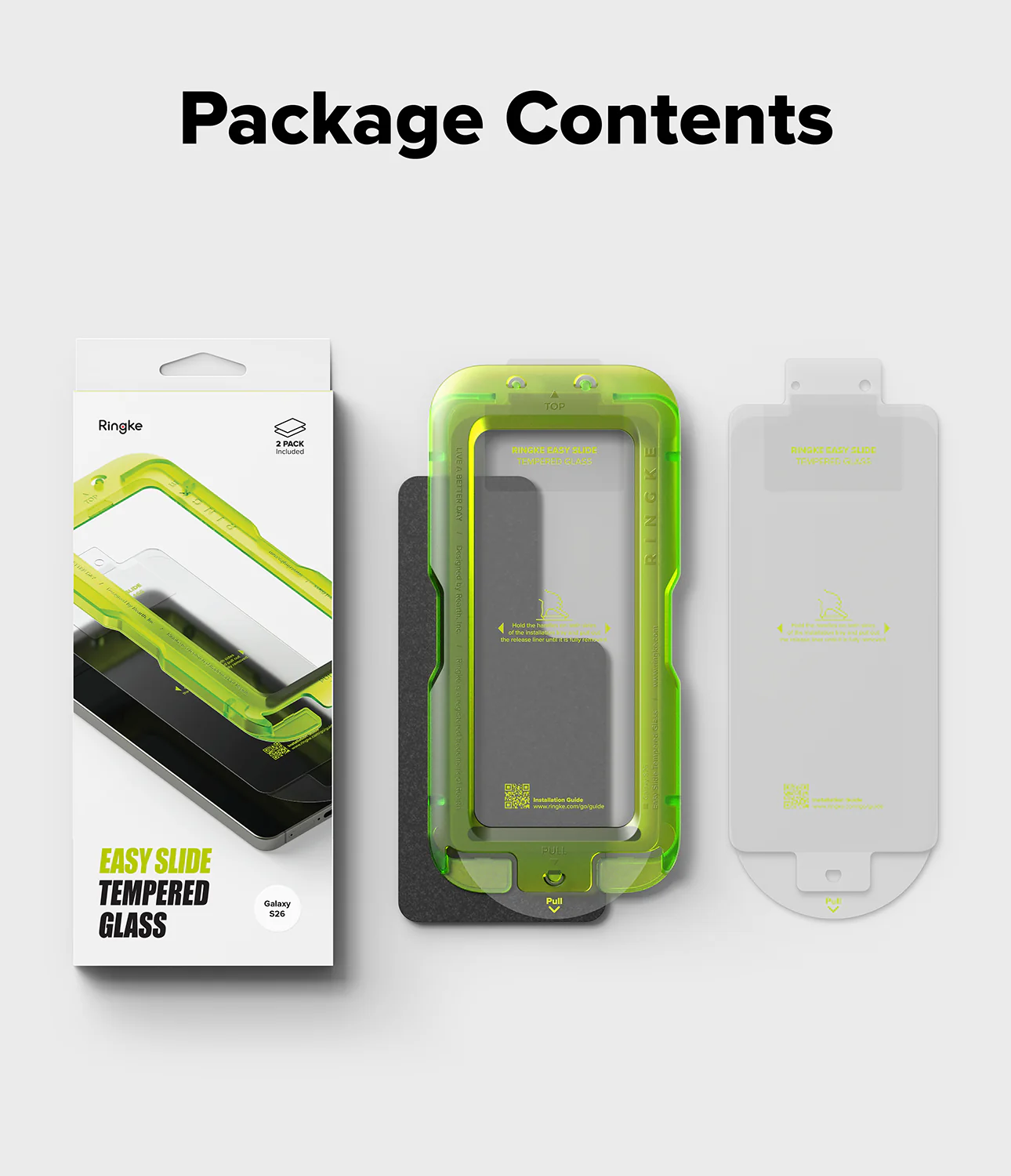 Galaxy S26 Screen Protector | Easy Slide Tempered Glass - Image 14