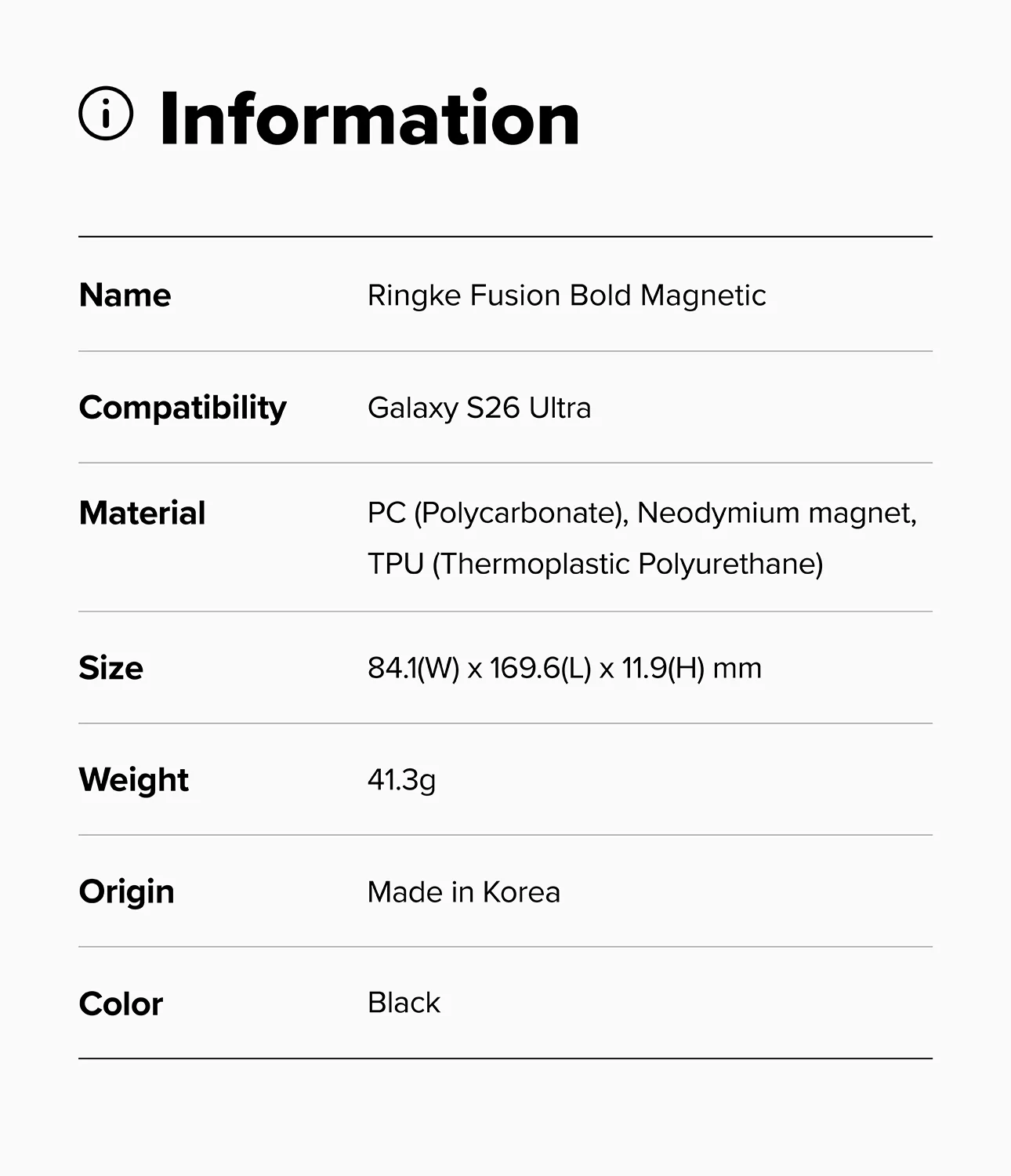 Galaxy S26 Ultra Case | Fusion Bold Magnetic - Image 14