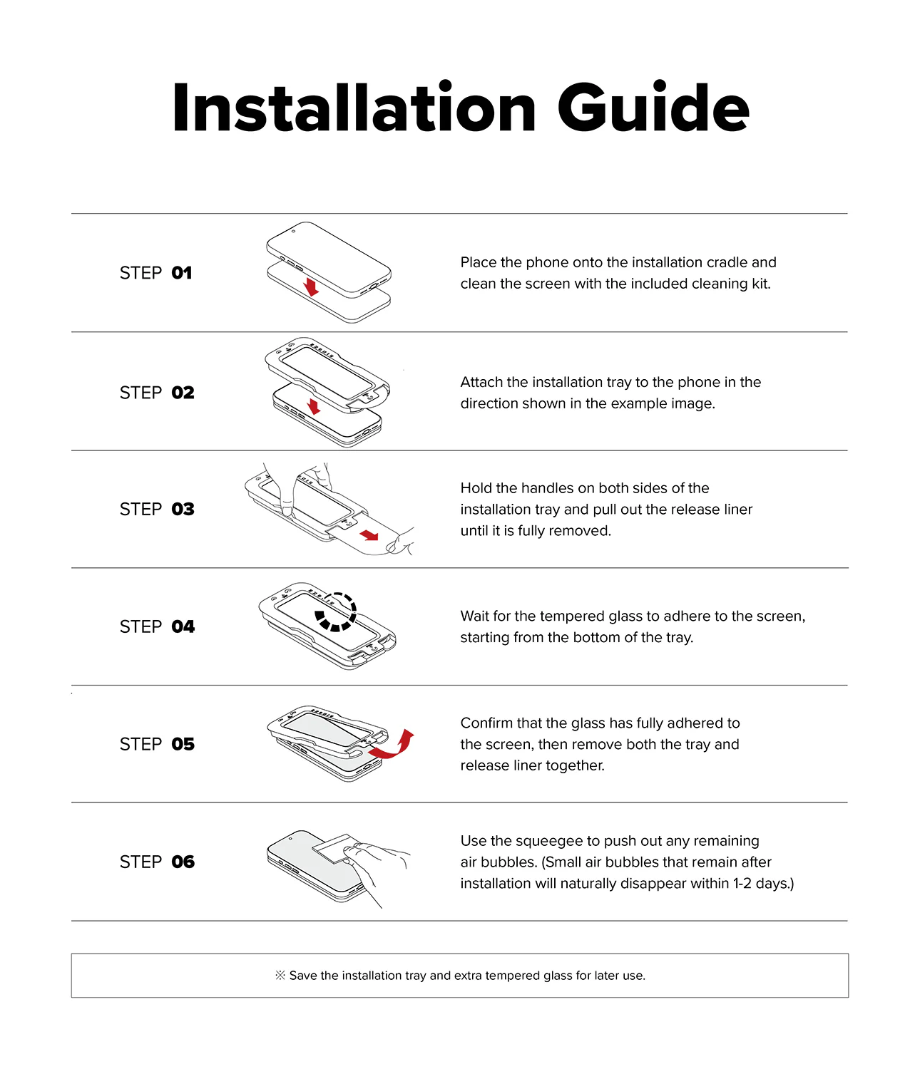 Galaxy S26 Ultra Screen Protector | Easy Slide Tempered Glass - Image 12